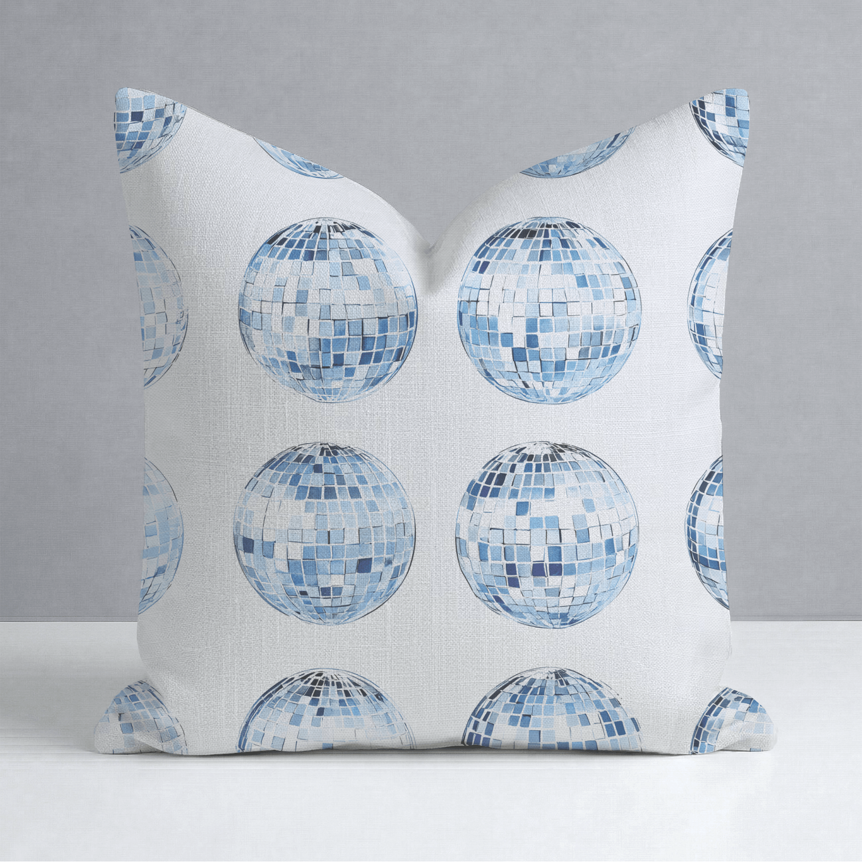 Disco Nights Throw Pillow - Lemon Park