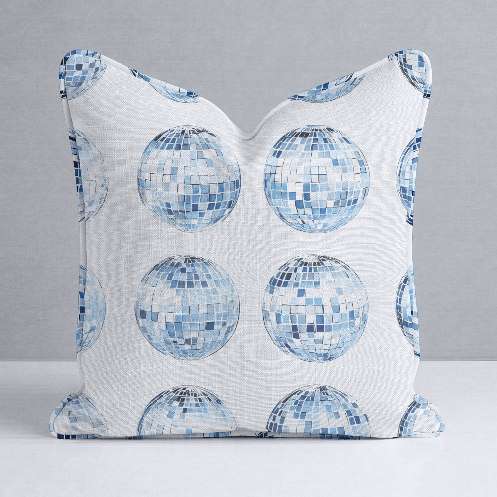 Disco Nights Throw Pillow - Lemon Park