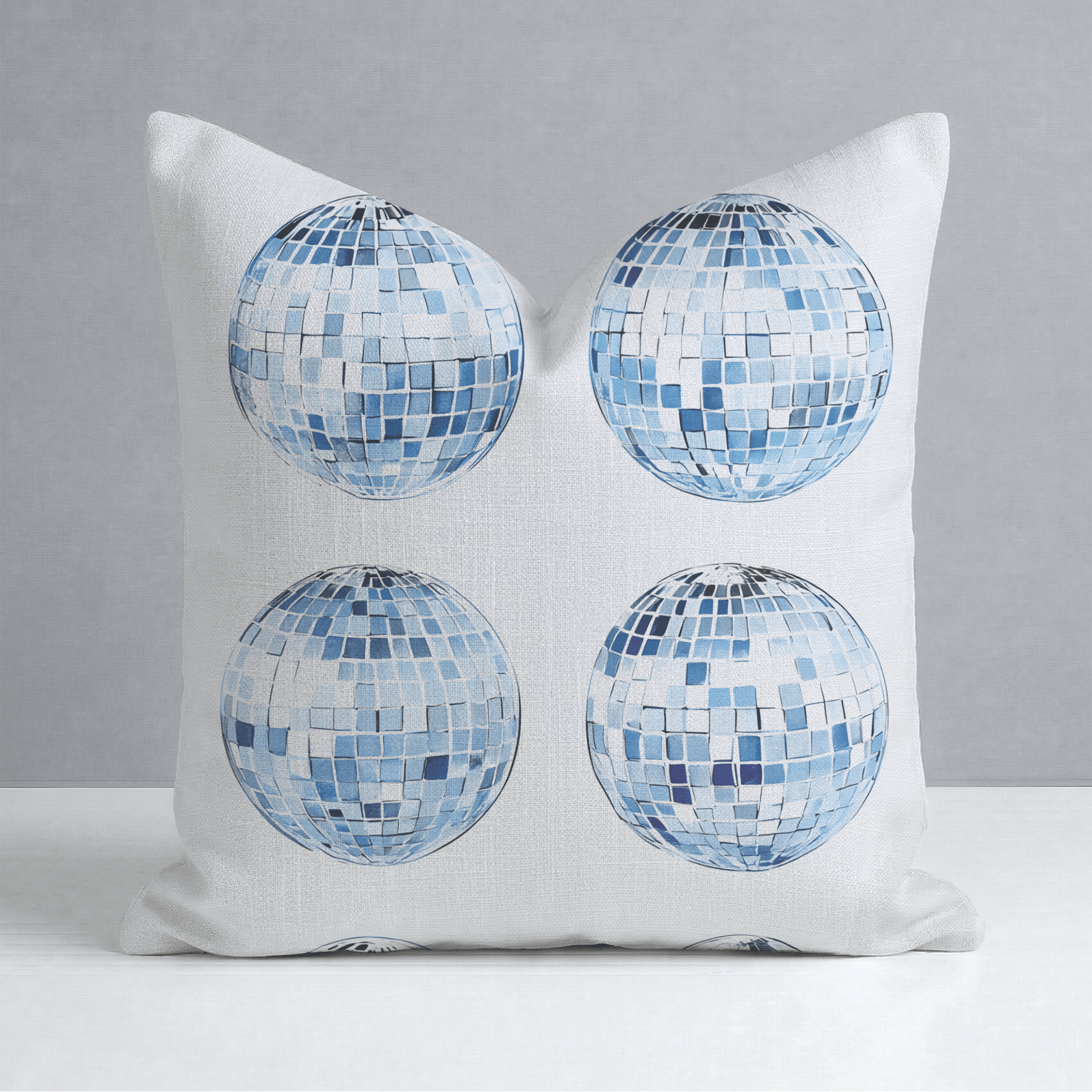 Disco Nights Throw Pillow - Lemon Park