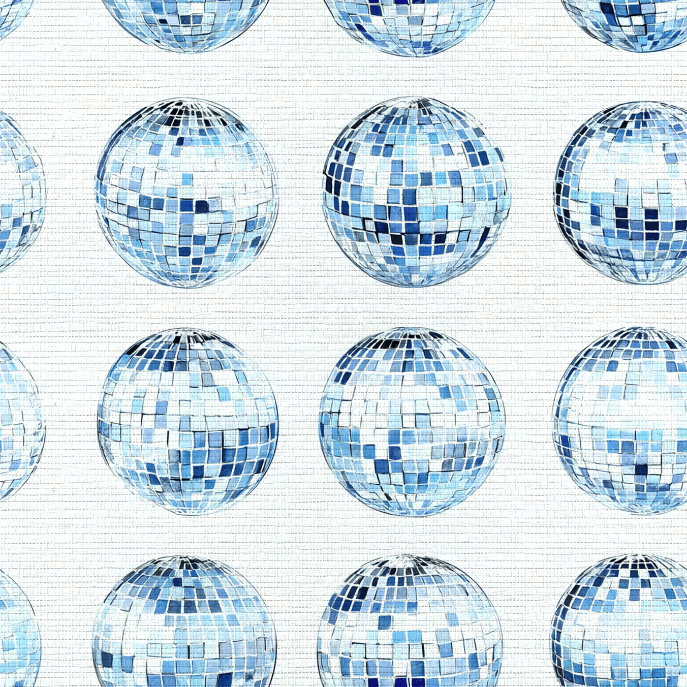 Disco Nights Faux Grasscloth Wallpaper