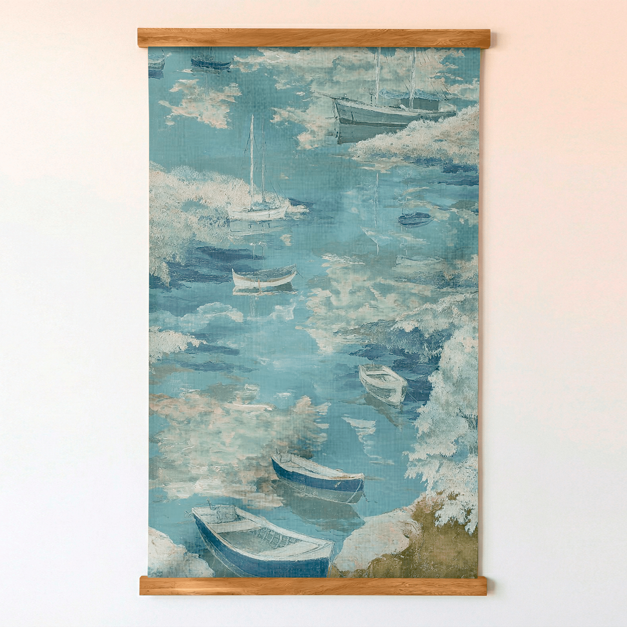 Dockside Dreams (Blue) - Tapestry - Lemon Park
