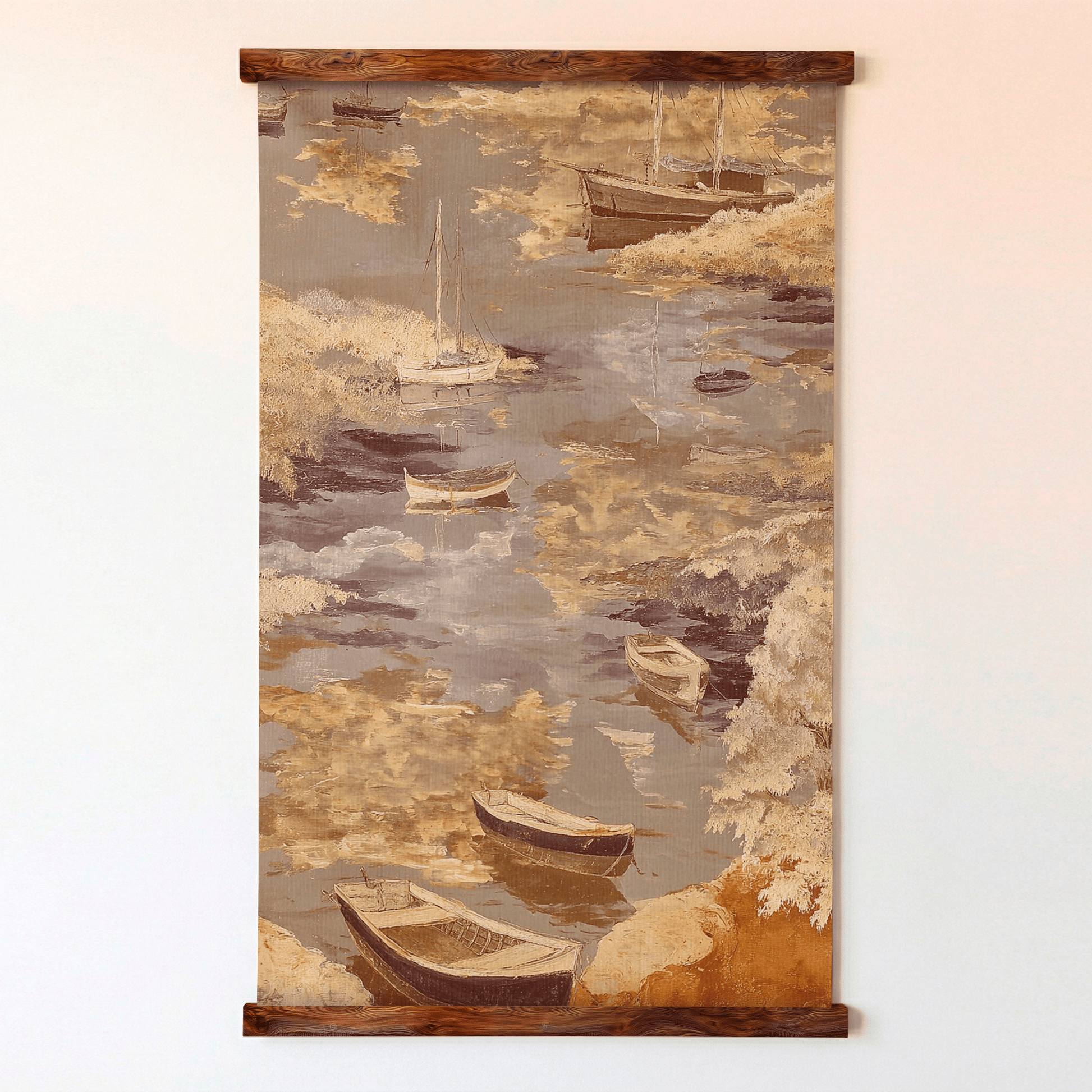 Dockside Dreams (Brown) - Tapestry - Lemon Park