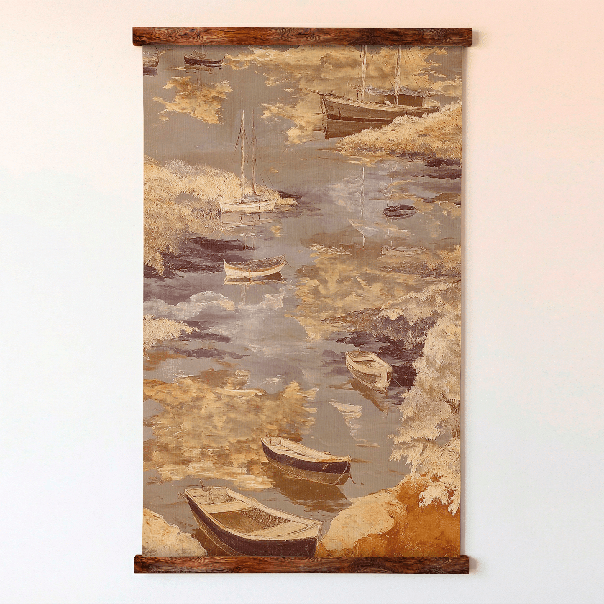 Dockside Dreams (Brown) - Tapestry - Lemon Park