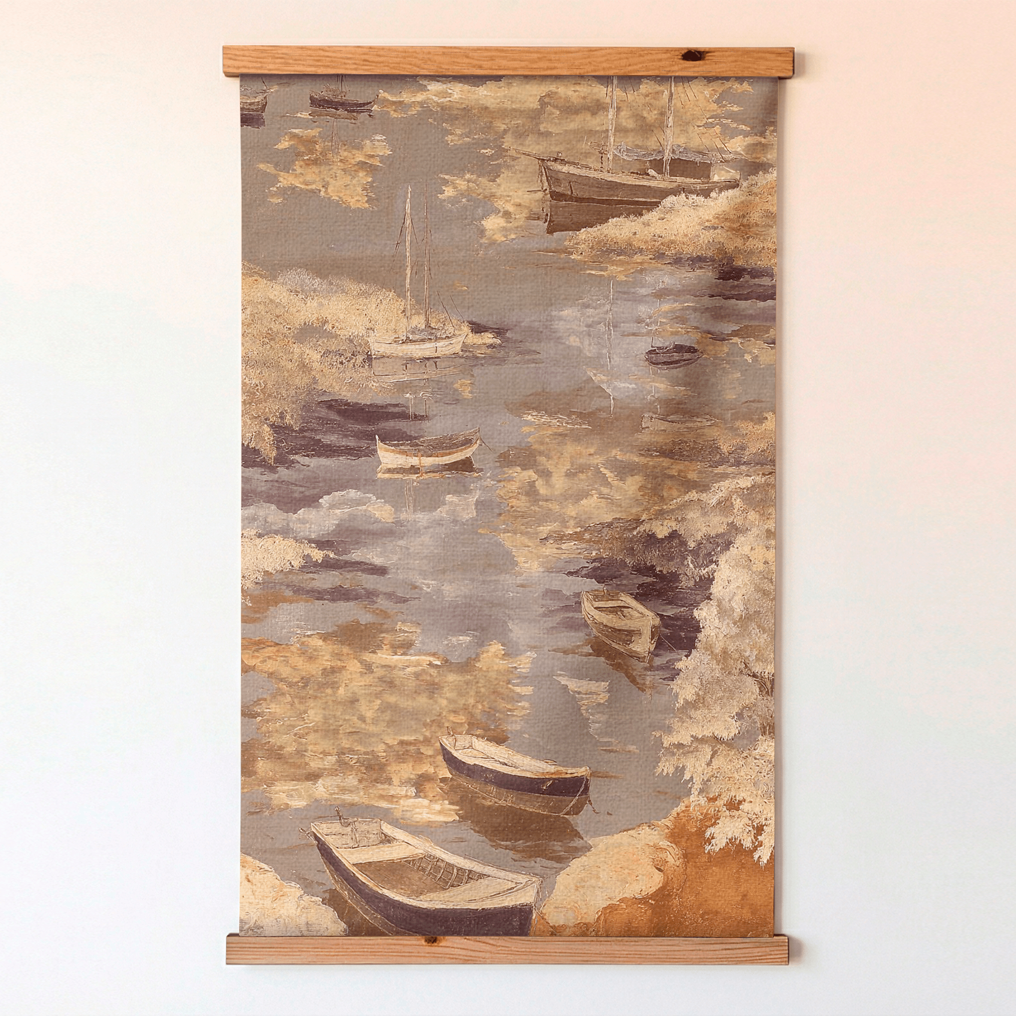 Dockside Dreams (Brown) - Tapestry - Lemon Park