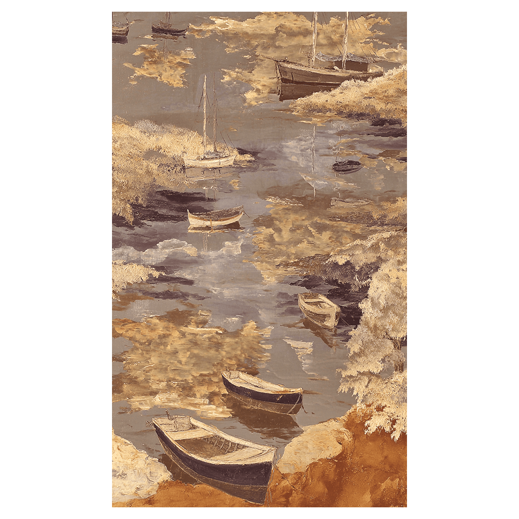 Dockside Dreams (Brown) - Tapestry - Lemon Park