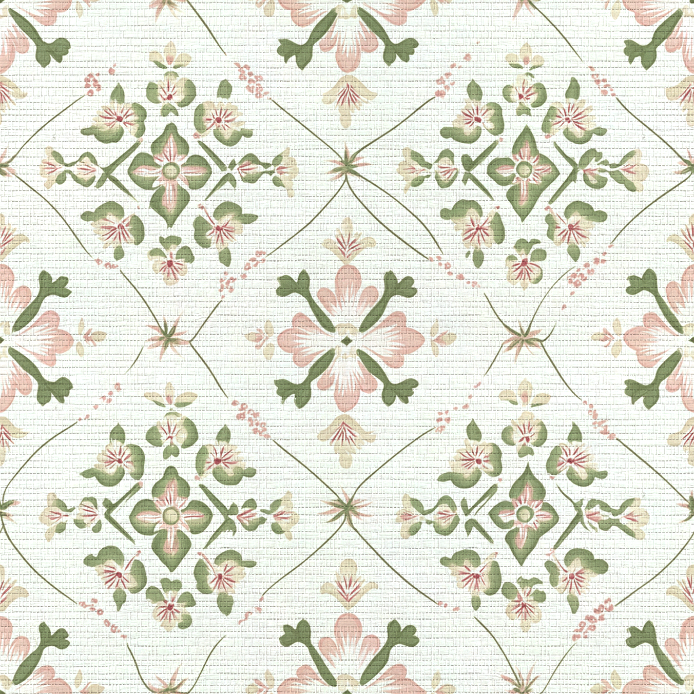 Dolly Faux Grasscloth Wallpaper