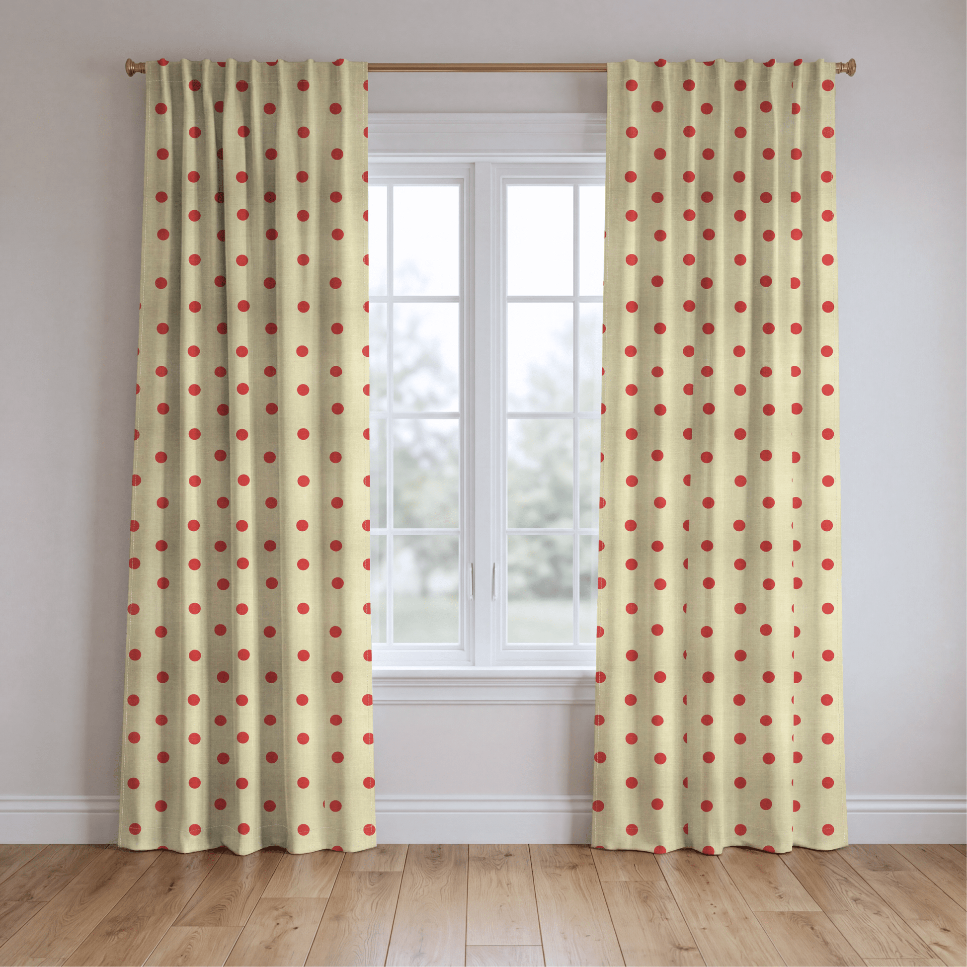 Dot of Blush - Drapery - Lemon Park