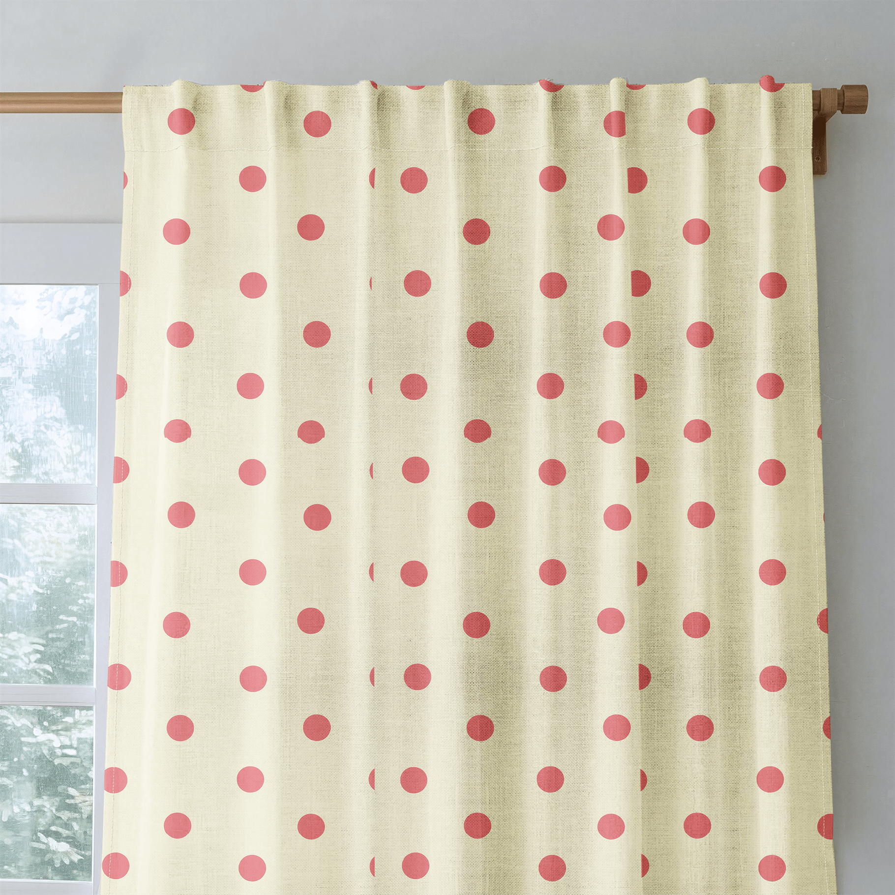 Dot of Blush - Drapery - Lemon Park