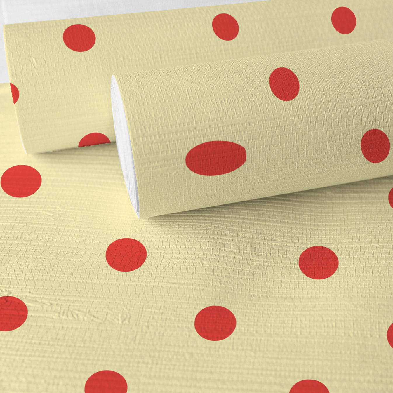 Dot of Blush Faux Grasscloth Wallpaper - Lemon Park