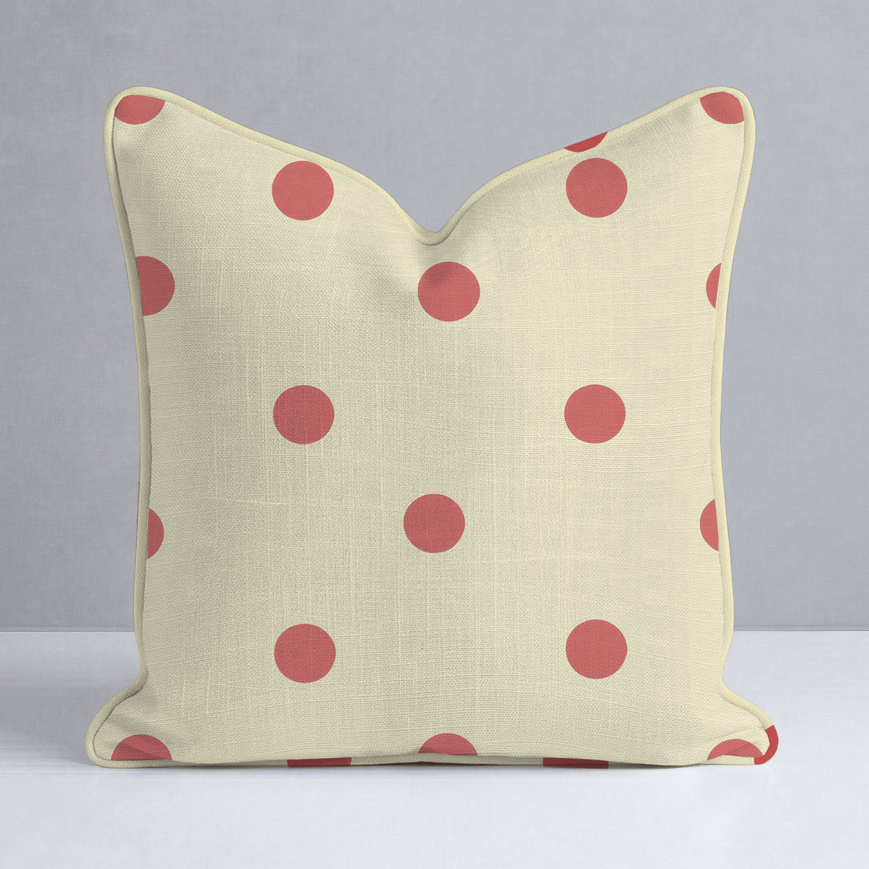 Dot of Blush Throw Pillow - Lemon Park