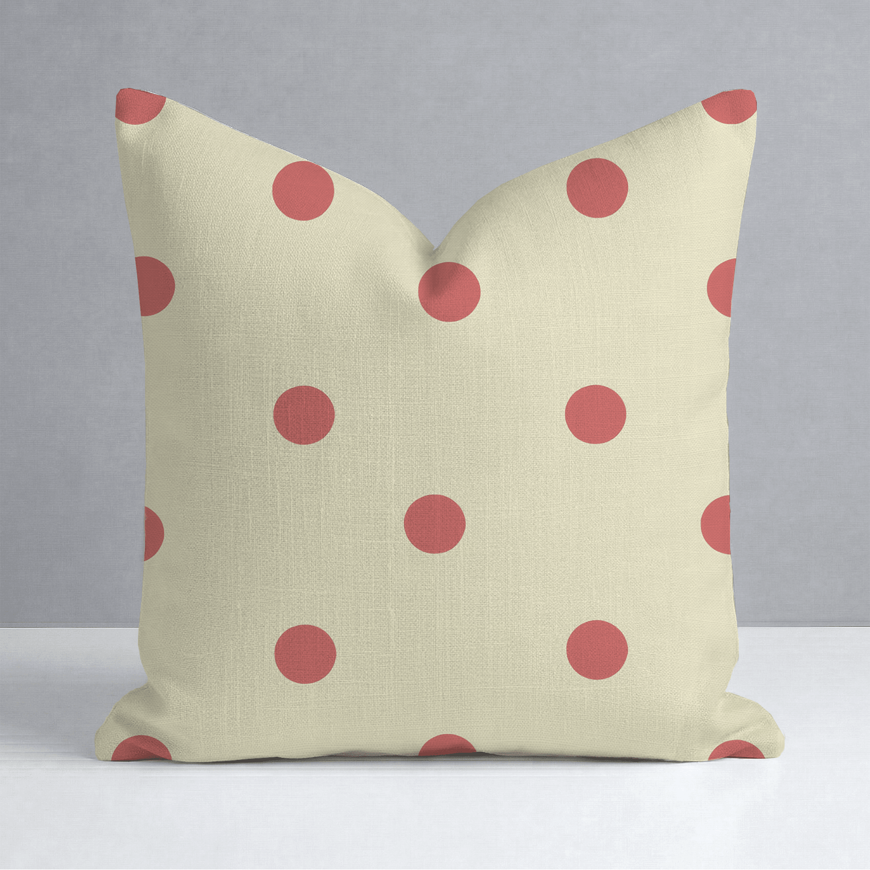 Dot of Blush Throw Pillow - Lemon Park