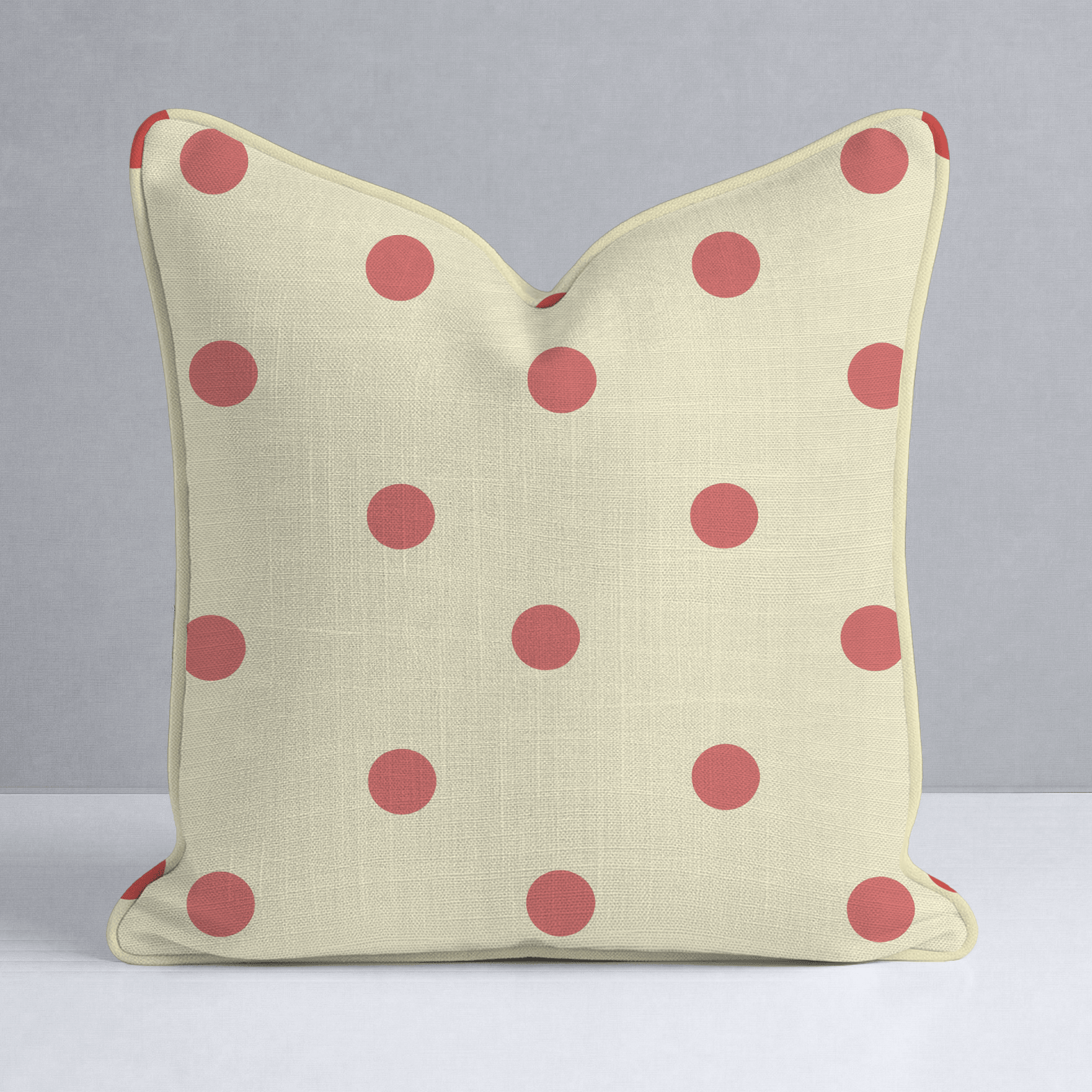 Dot of Blush Throw Pillow - Lemon Park