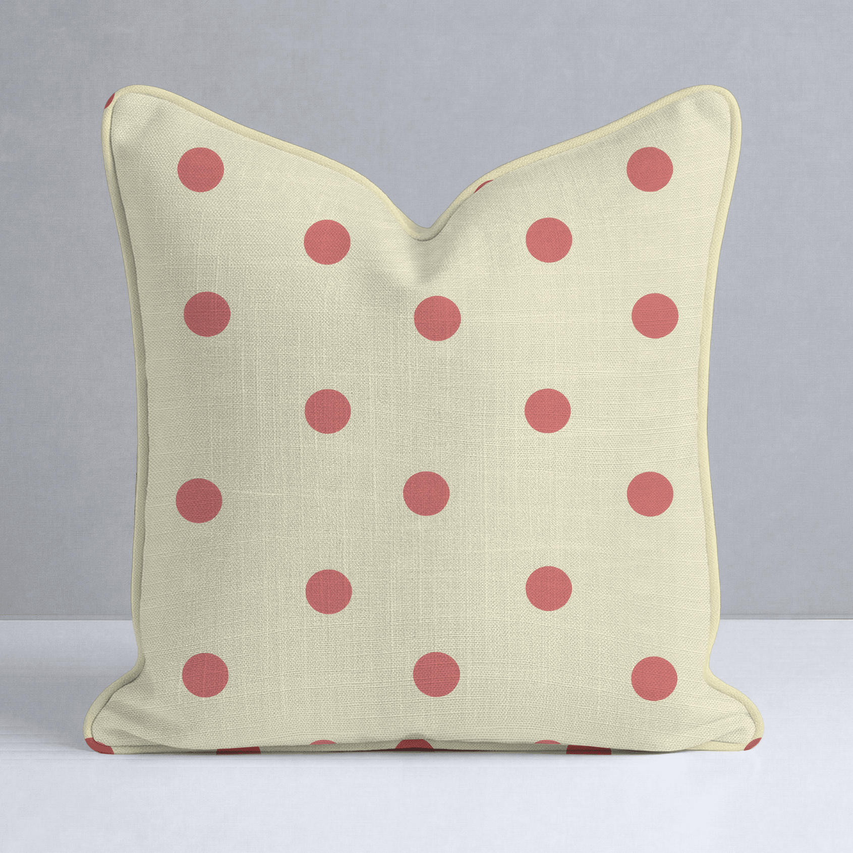 Dot of Blush Throw Pillow - Lemon Park