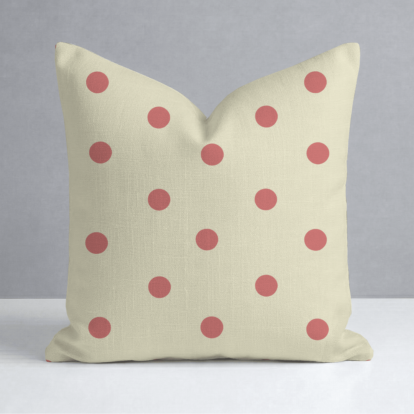 Dot of Blush Throw Pillow - Lemon Park