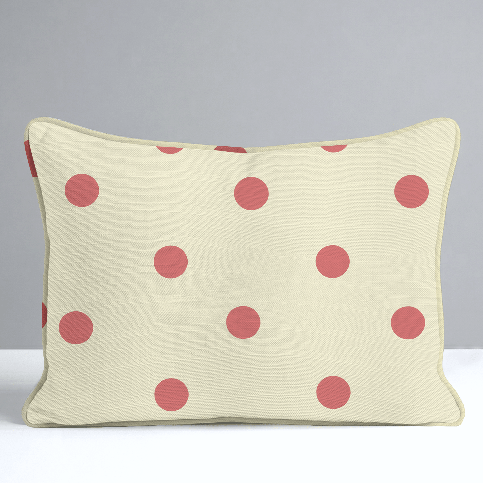 Dot of Blush Throw Pillow - Lemon Park