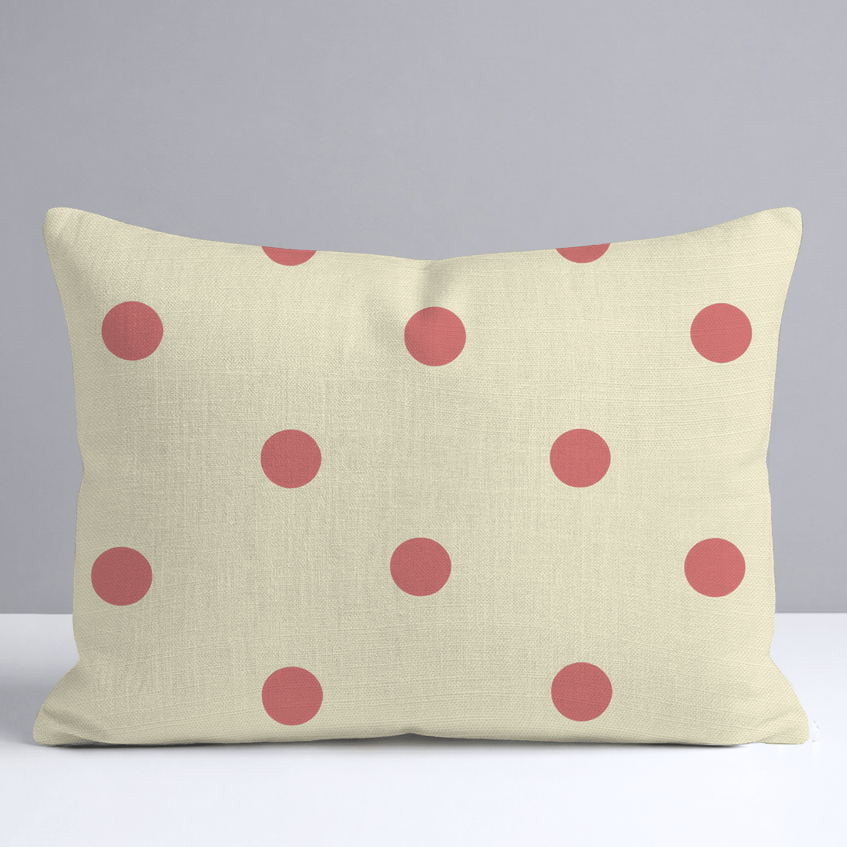 Dot of Blush Throw Pillow - Lemon Park