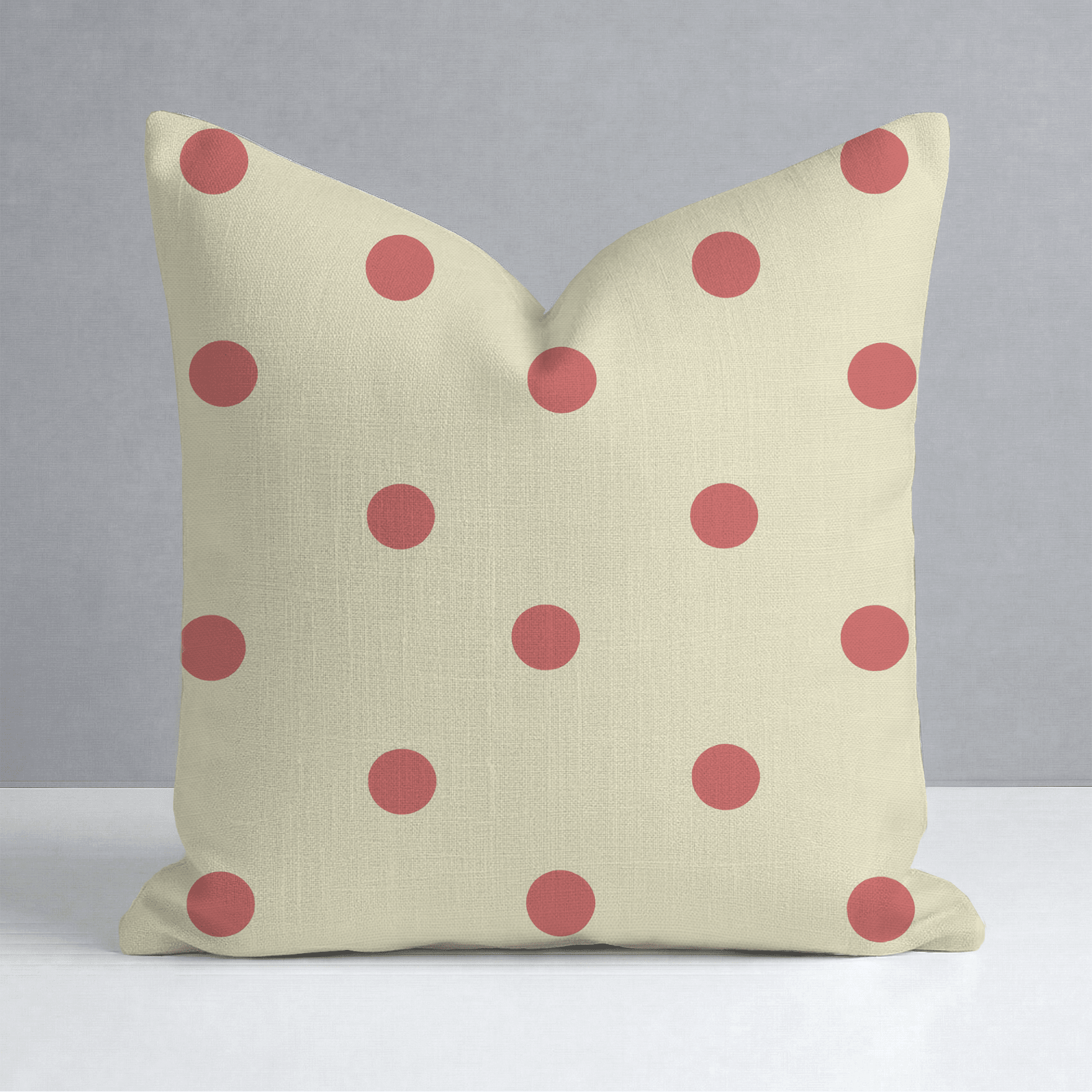 Dot of Blush Throw Pillow - Lemon Park