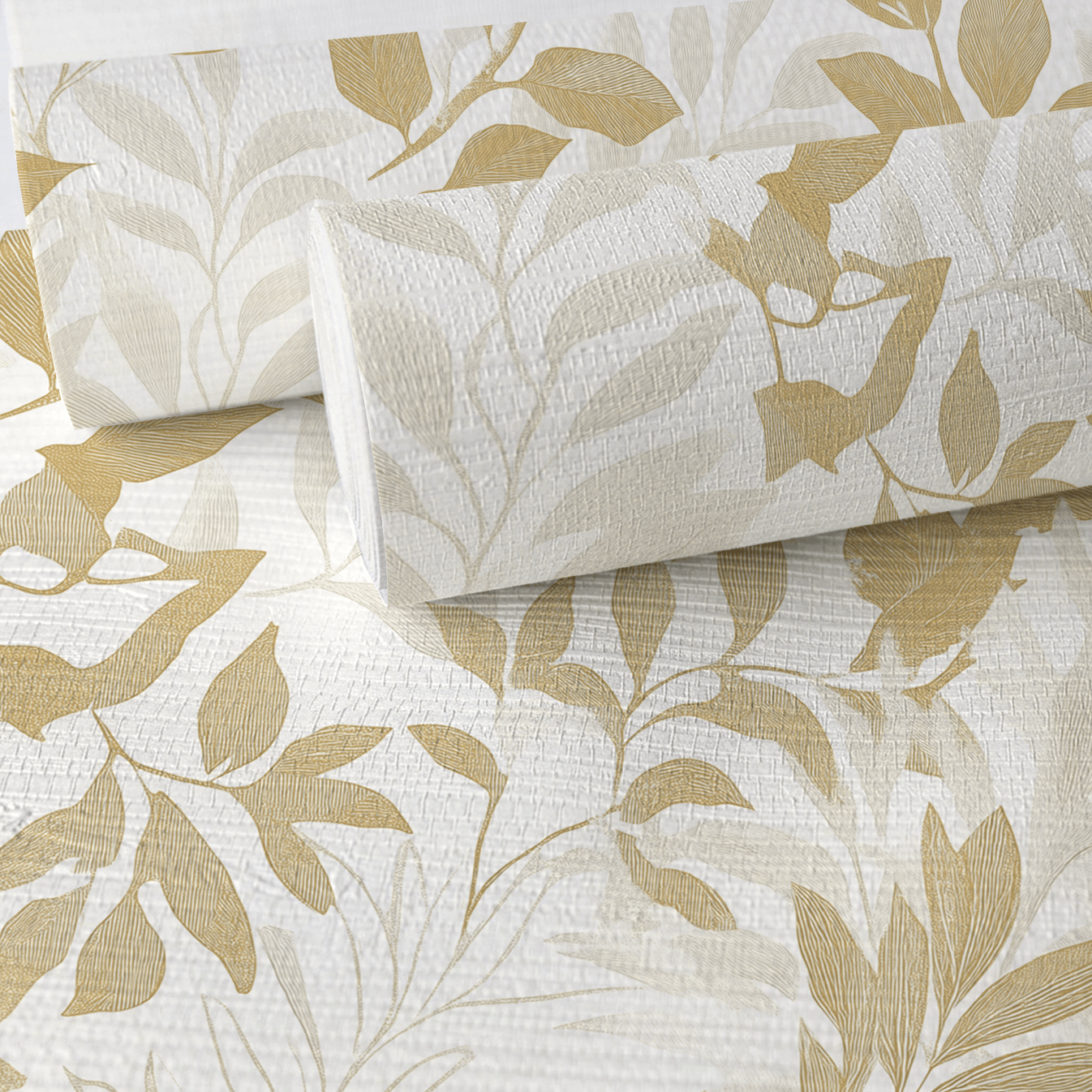 Dove Garden Faux Grasscloth Wallpaper - Lemon Park