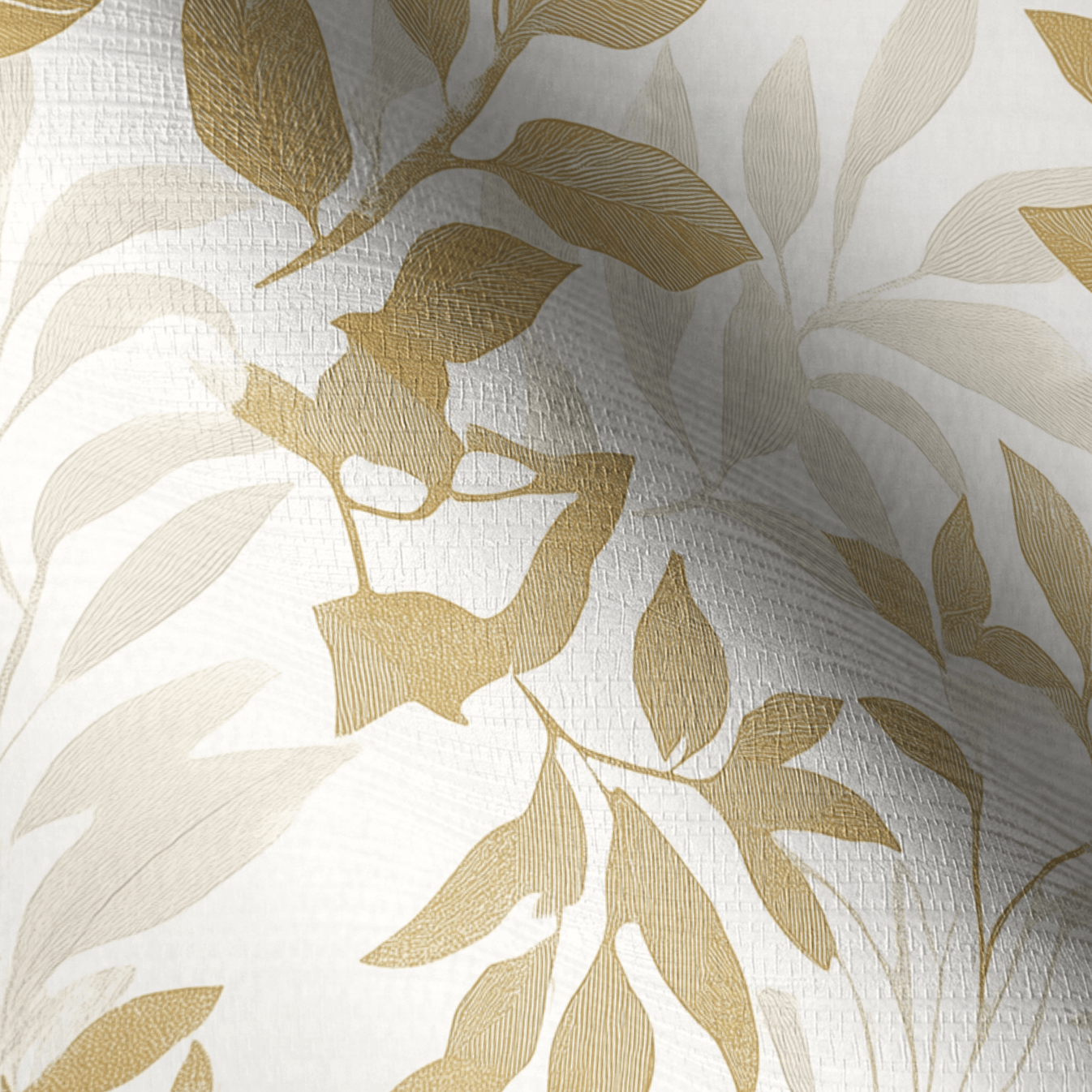 Dove Garden Faux Grasscloth Wallpaper - Lemon Park
