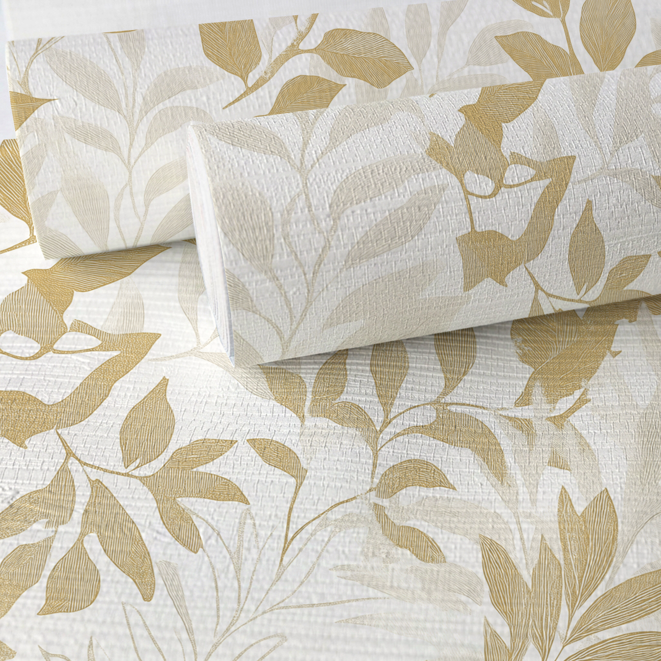Dove Garden Faux Grasscloth Wallpaper