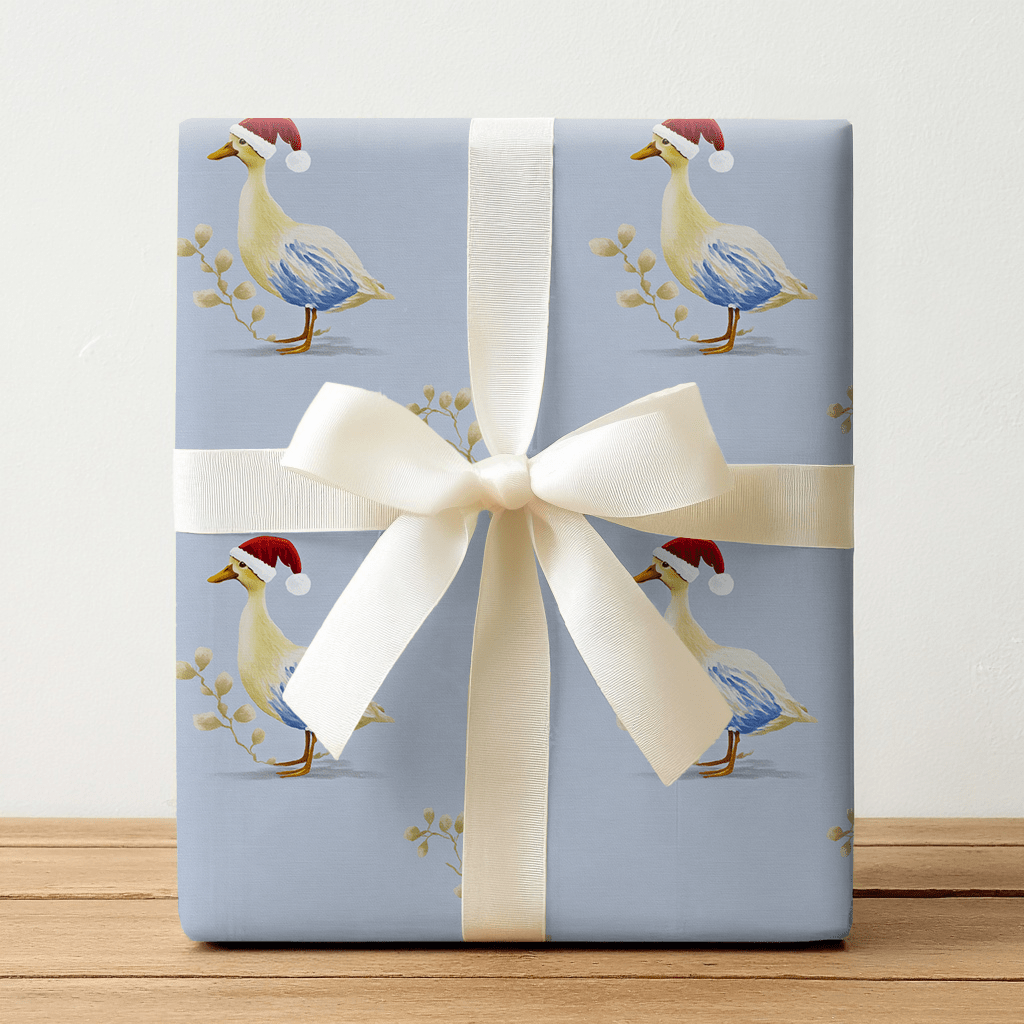 Downtown Duck - Wrapping Paper - Lemon Park
