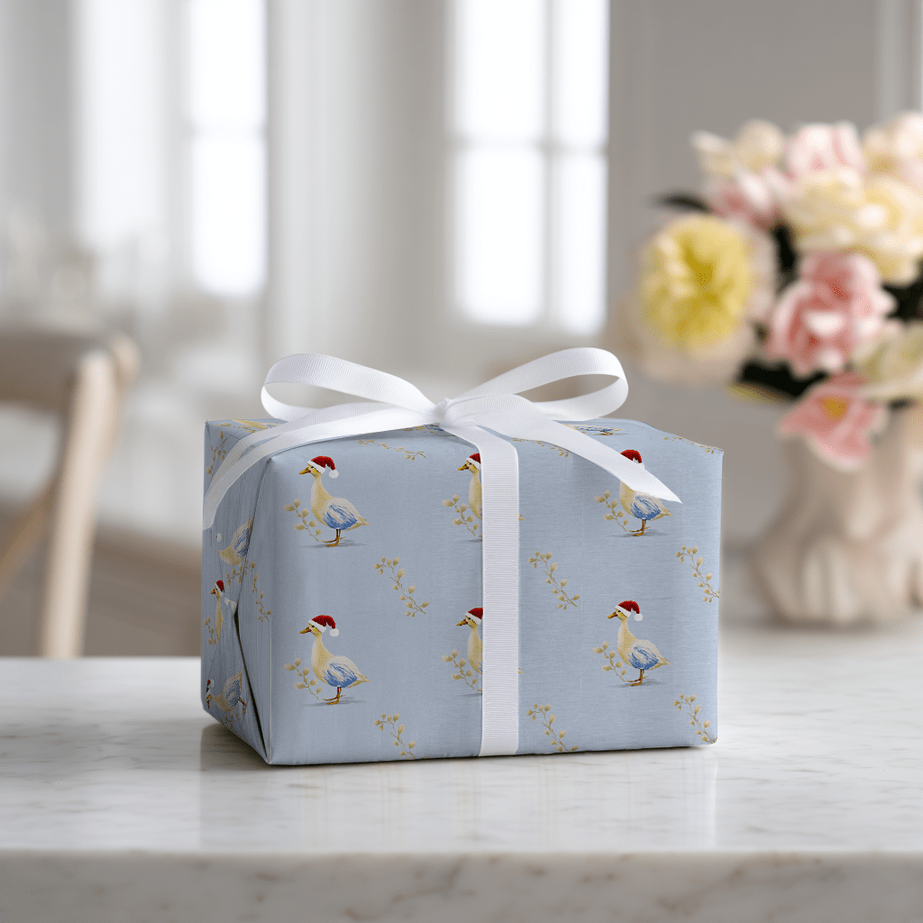 Downtown Duck - Wrapping Paper - Lemon Park