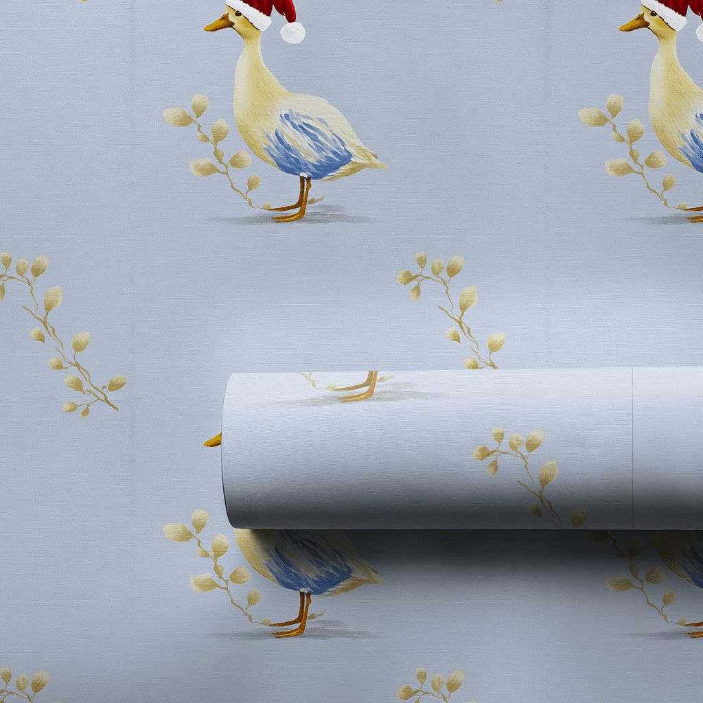 Downtown Duck - Wrapping Paper - Lemon Park