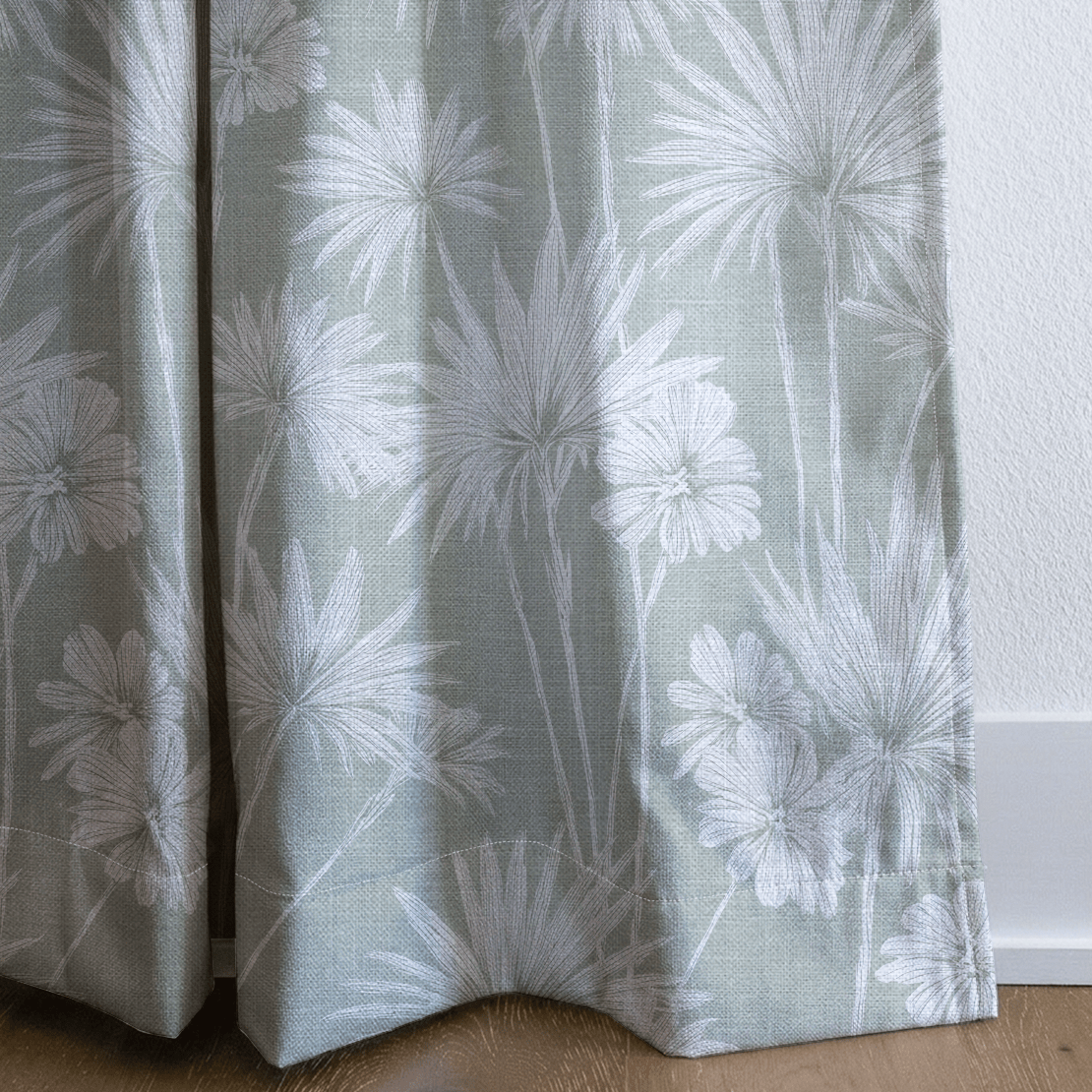 Drawn Palm - Drapery - Lemon Park