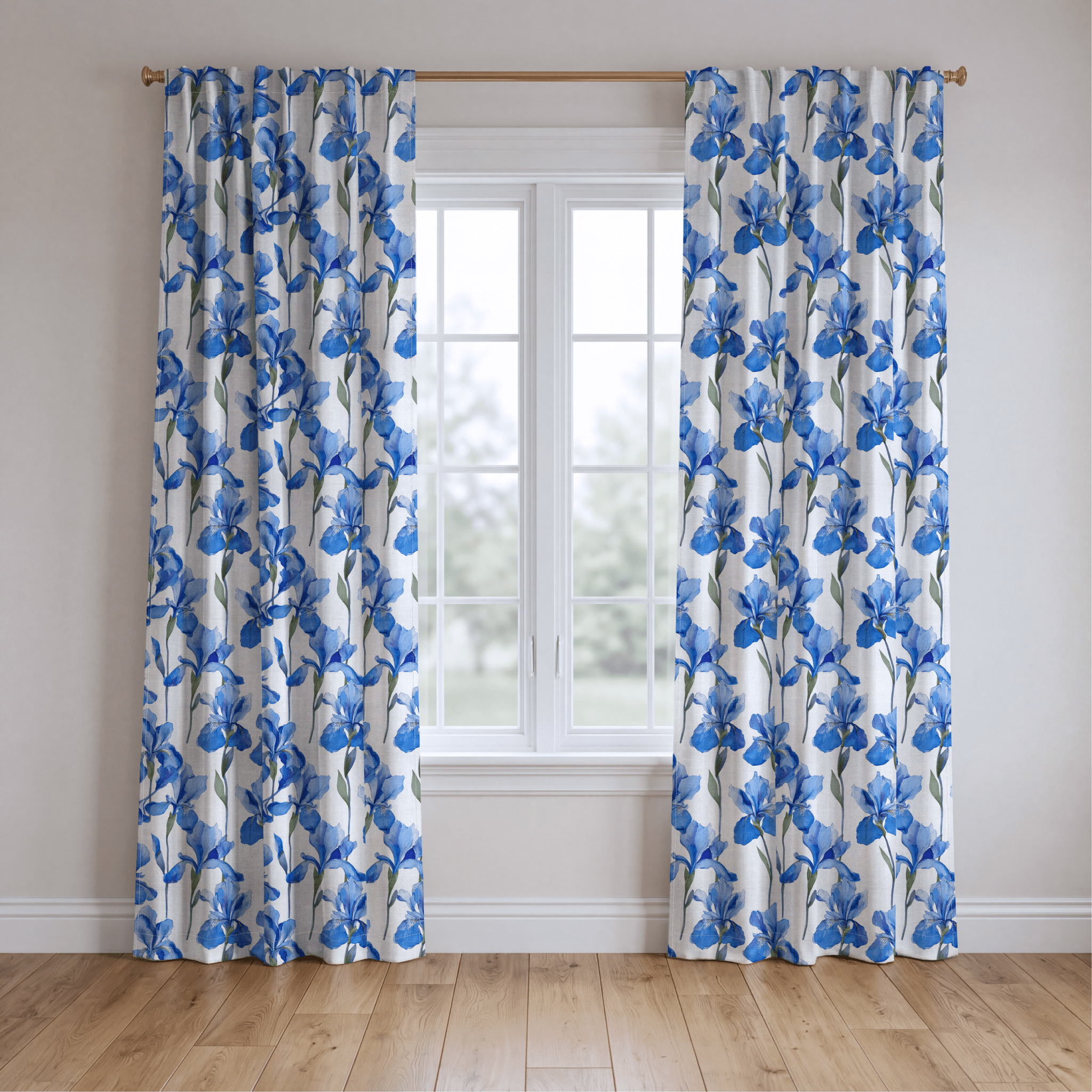 Dream Blue - Drapery - Lemon Park