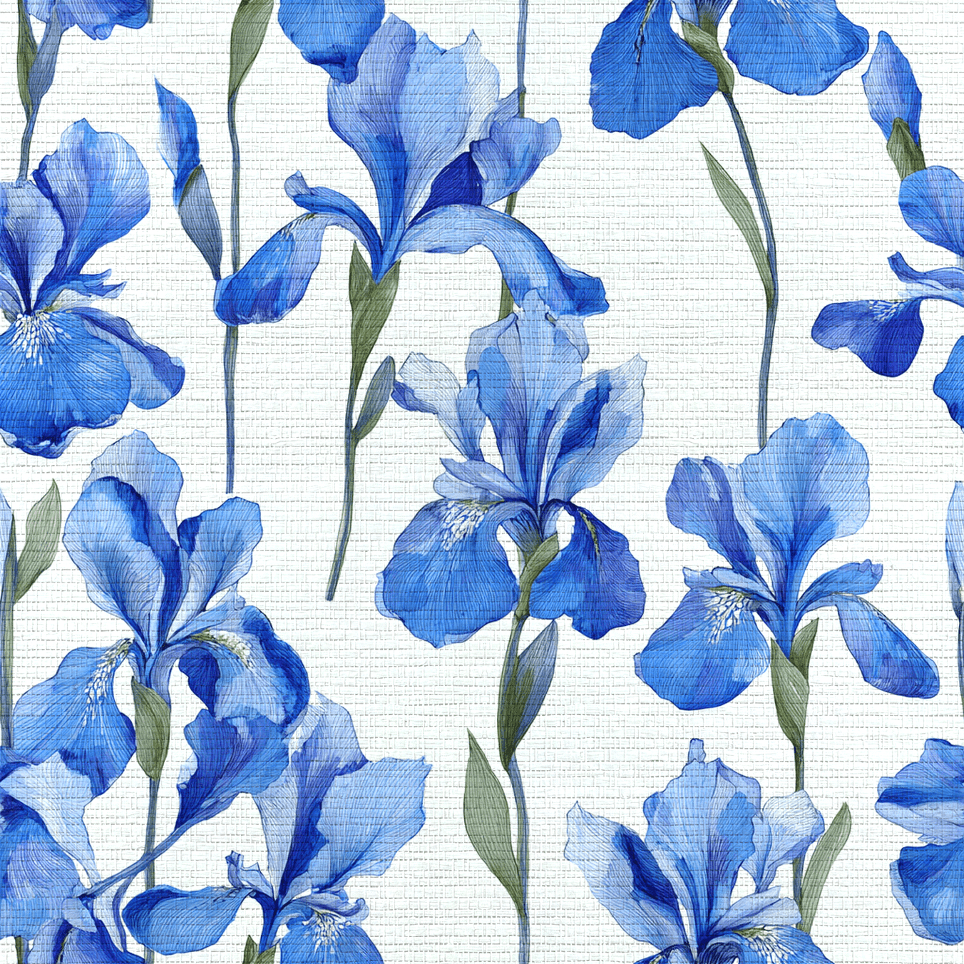 Dream Blue Faux Grasscloth Wallpaper - Lemon Park