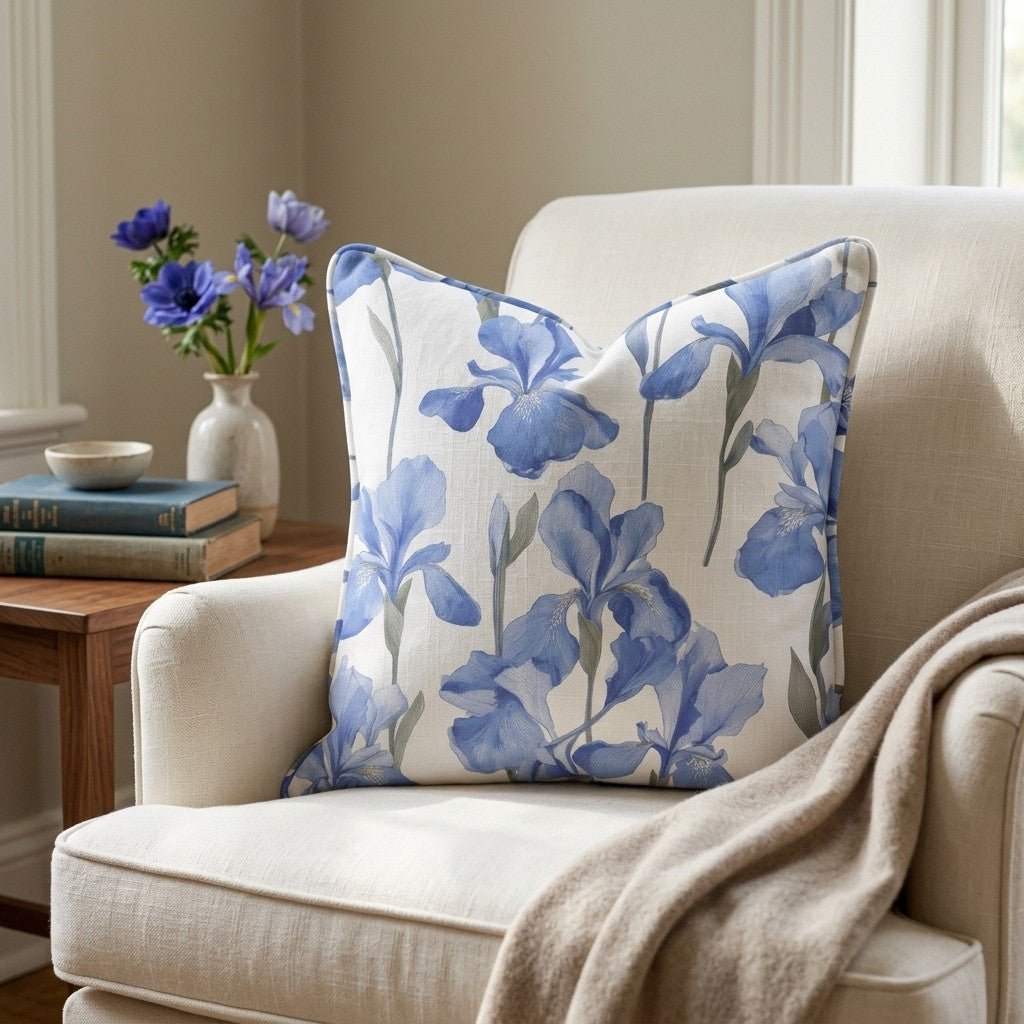 Dream Blue Throw Pillow - Lemon Park