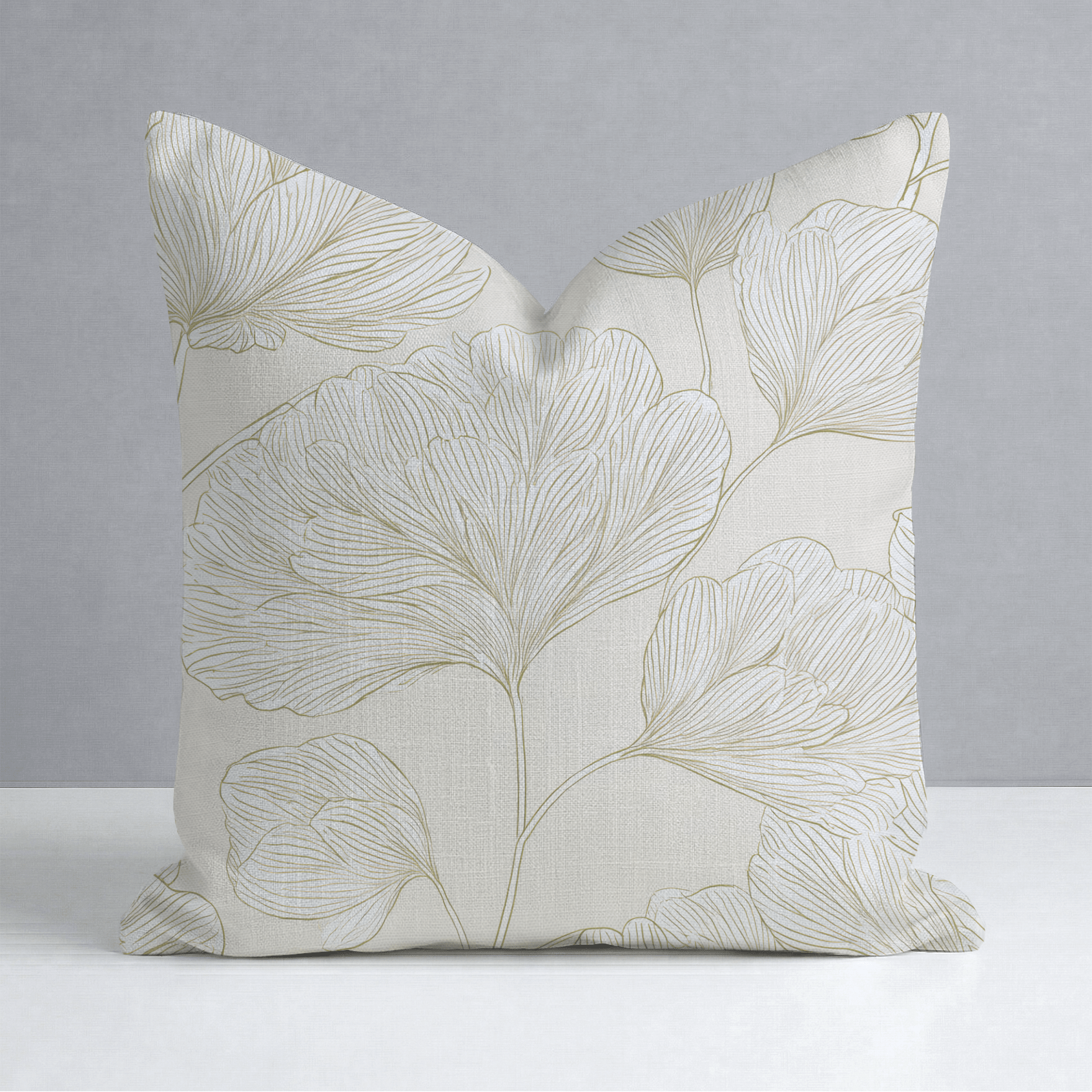 Dusty Wind Throw Pillow - Lemon Park