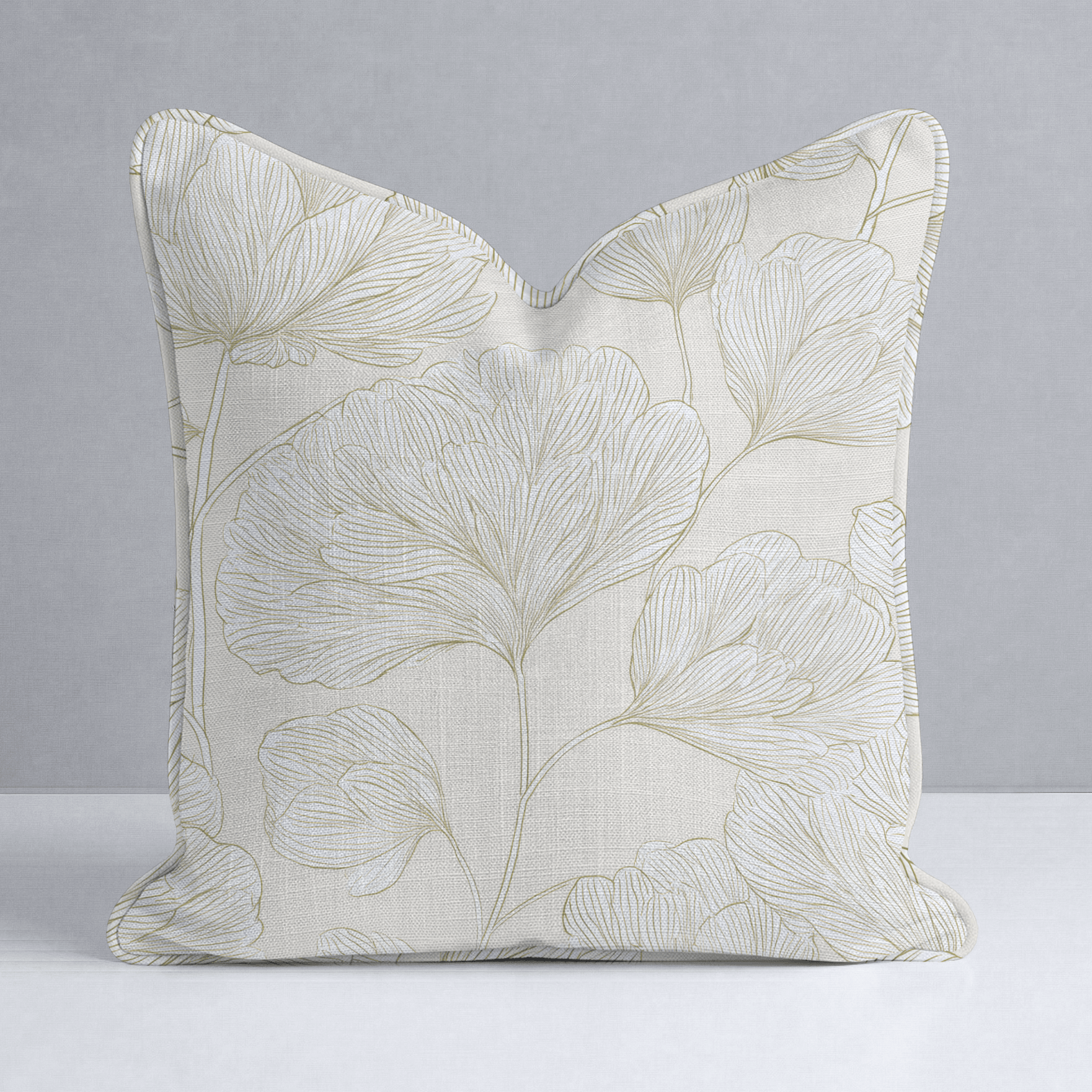 Dusty Wind Throw Pillow - Lemon Park