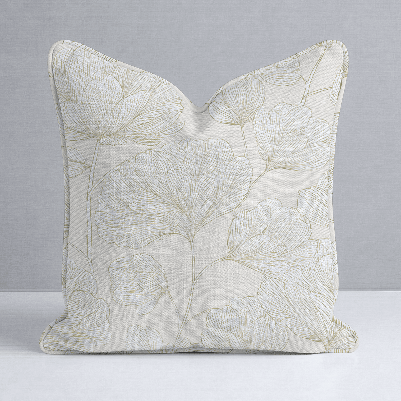 Dusty Wind Throw Pillow - Lemon Park