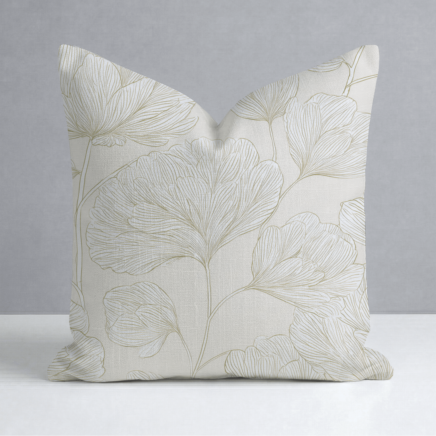 Dusty Wind Throw Pillow - Lemon Park