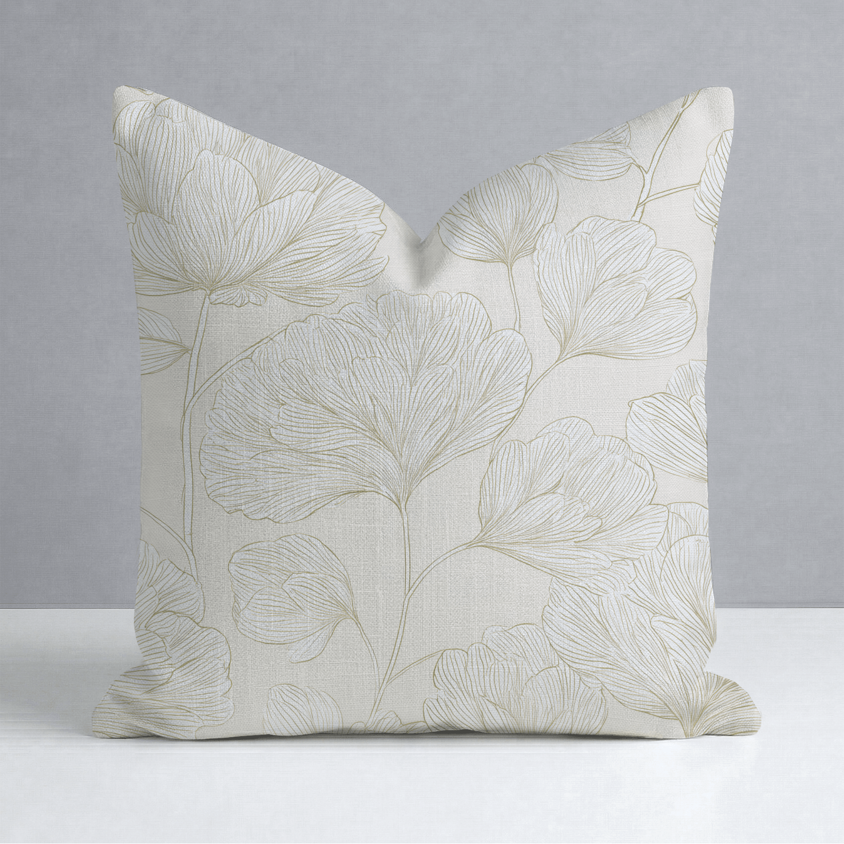 Dusty Wind Throw Pillow - Lemon Park