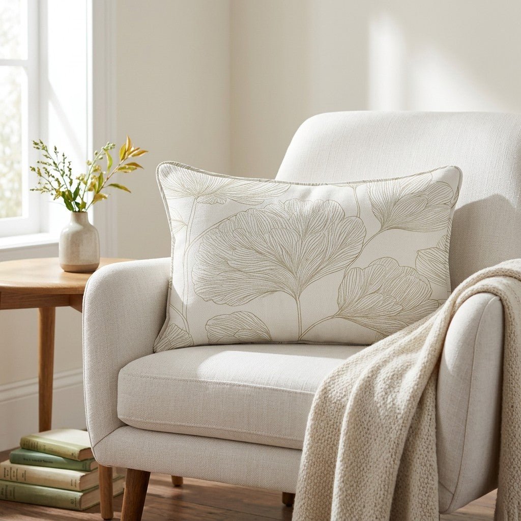 Dusty Wind Throw Pillow - Lemon Park