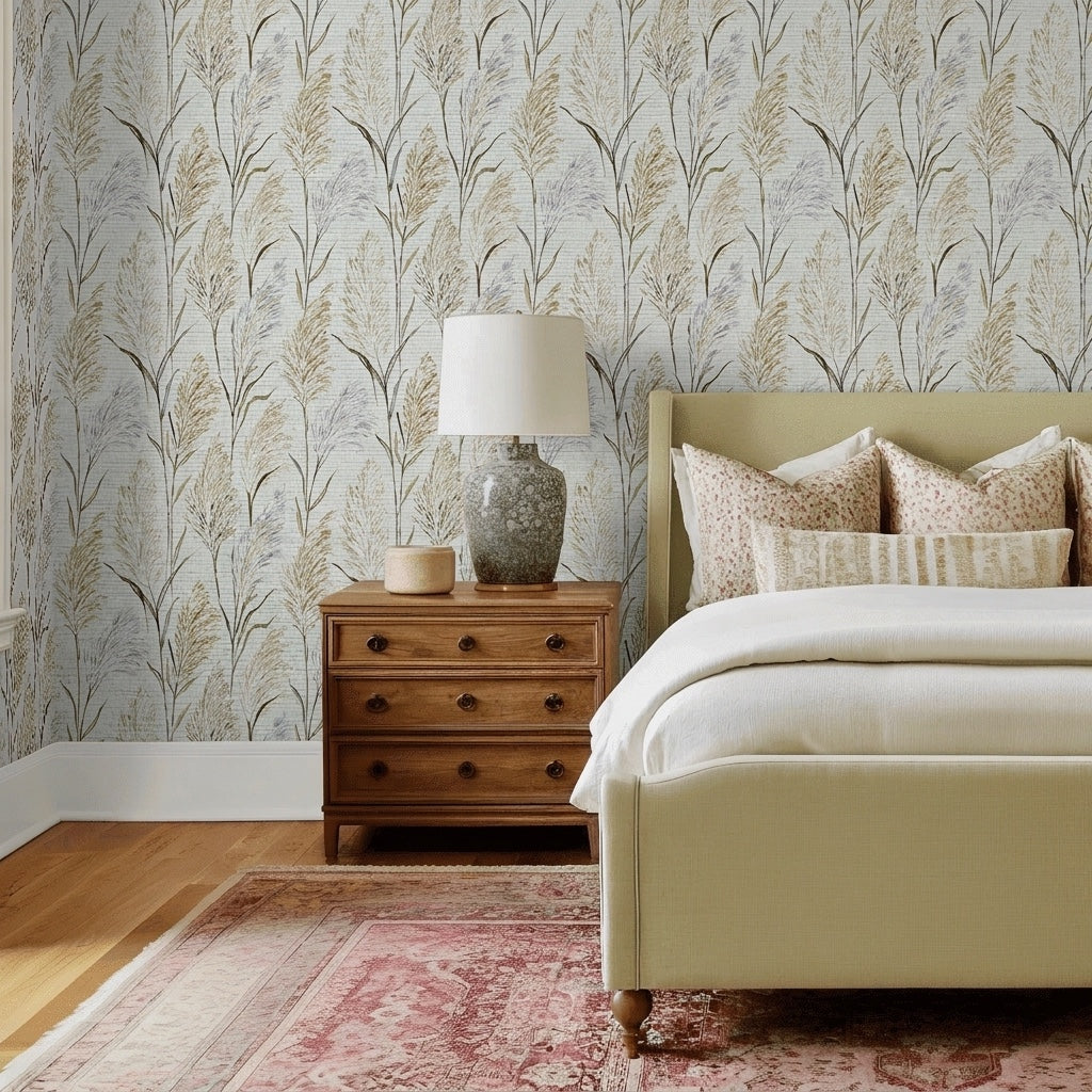 Dune Reed Faux Grasscloth Wallpaper