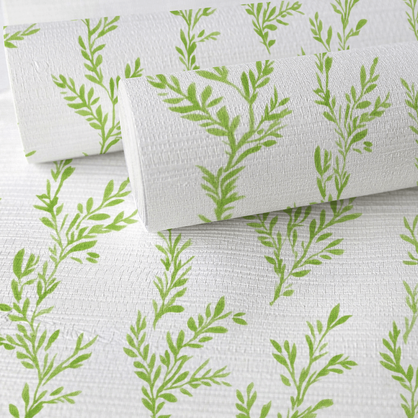 Early Sprouts Faux Grasscloth Wallpaper - Lemon Park
