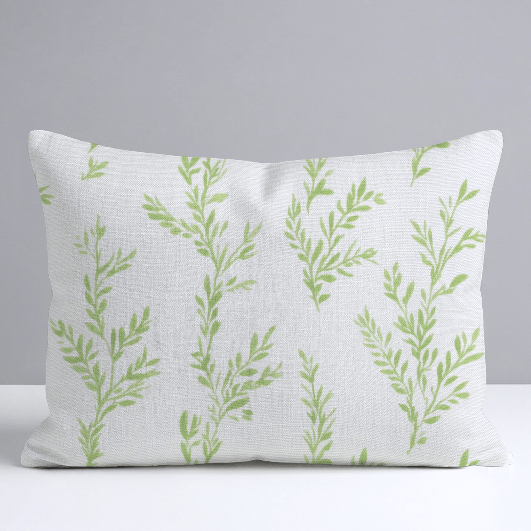 Early Sprouts Throw Pillow - Lemon Park