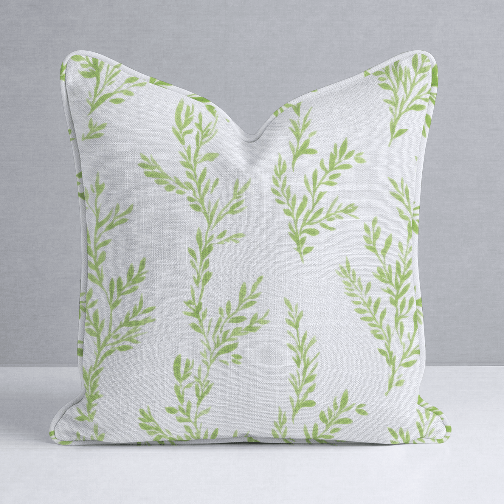 Early Sprouts Throw Pillow - Lemon Park
