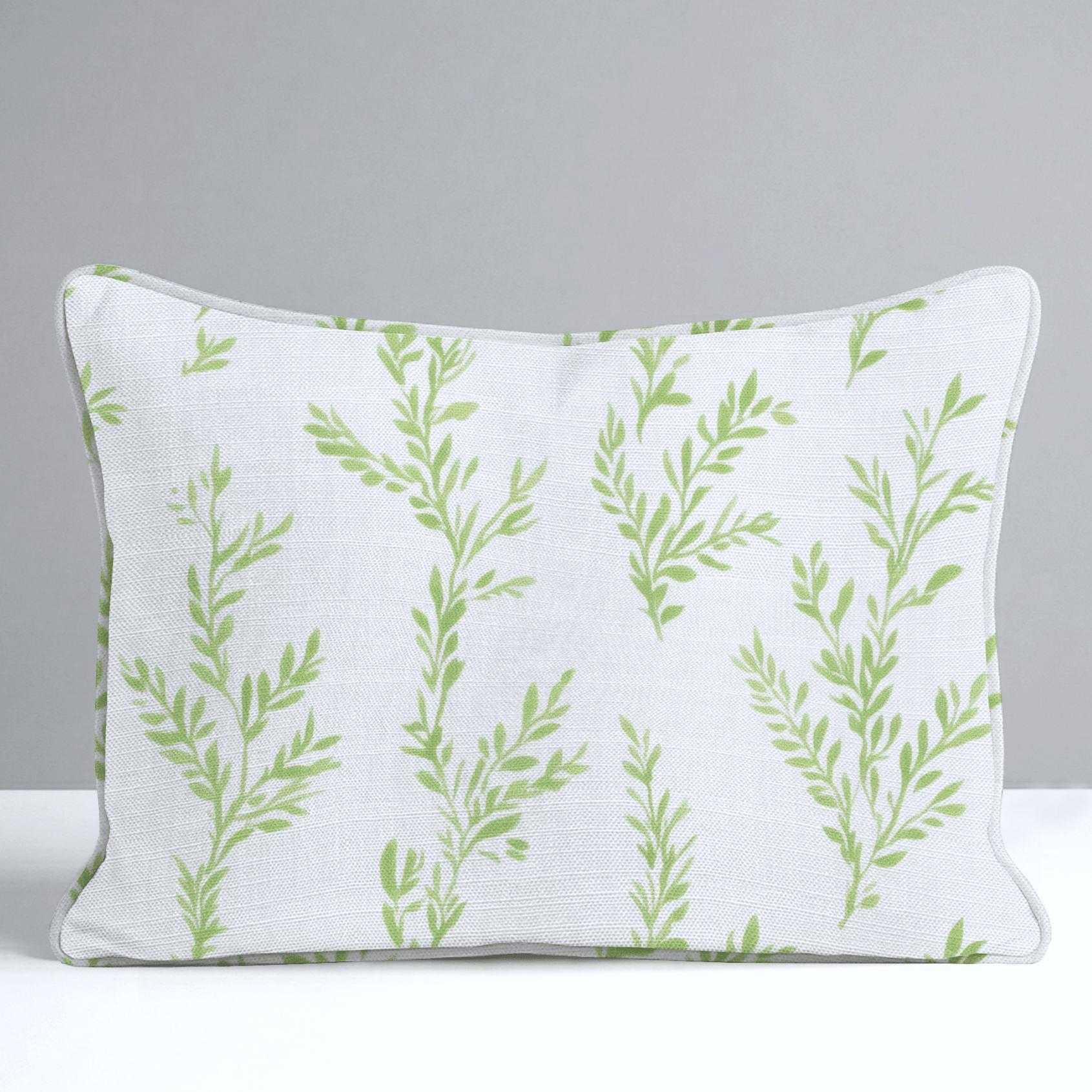 Early Sprouts Throw Pillow - Lemon Park
