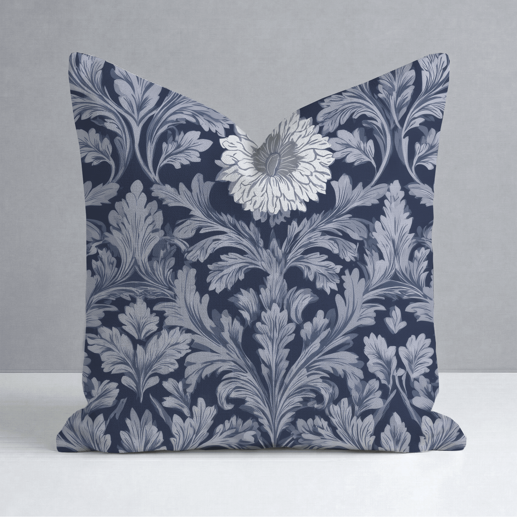 Elderberry Shadow Throw Pillow - Lemon Park