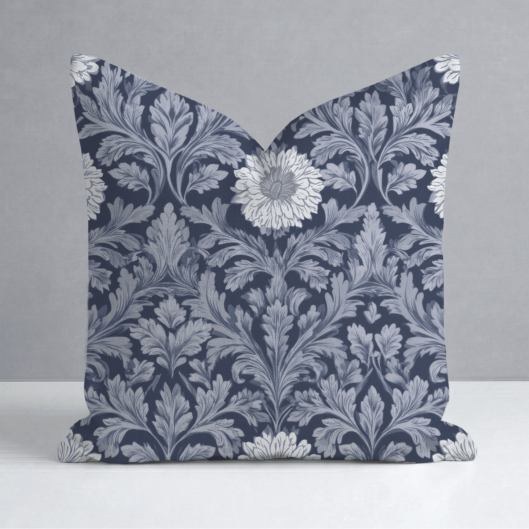Elderberry Shadow Throw Pillow - Lemon Park