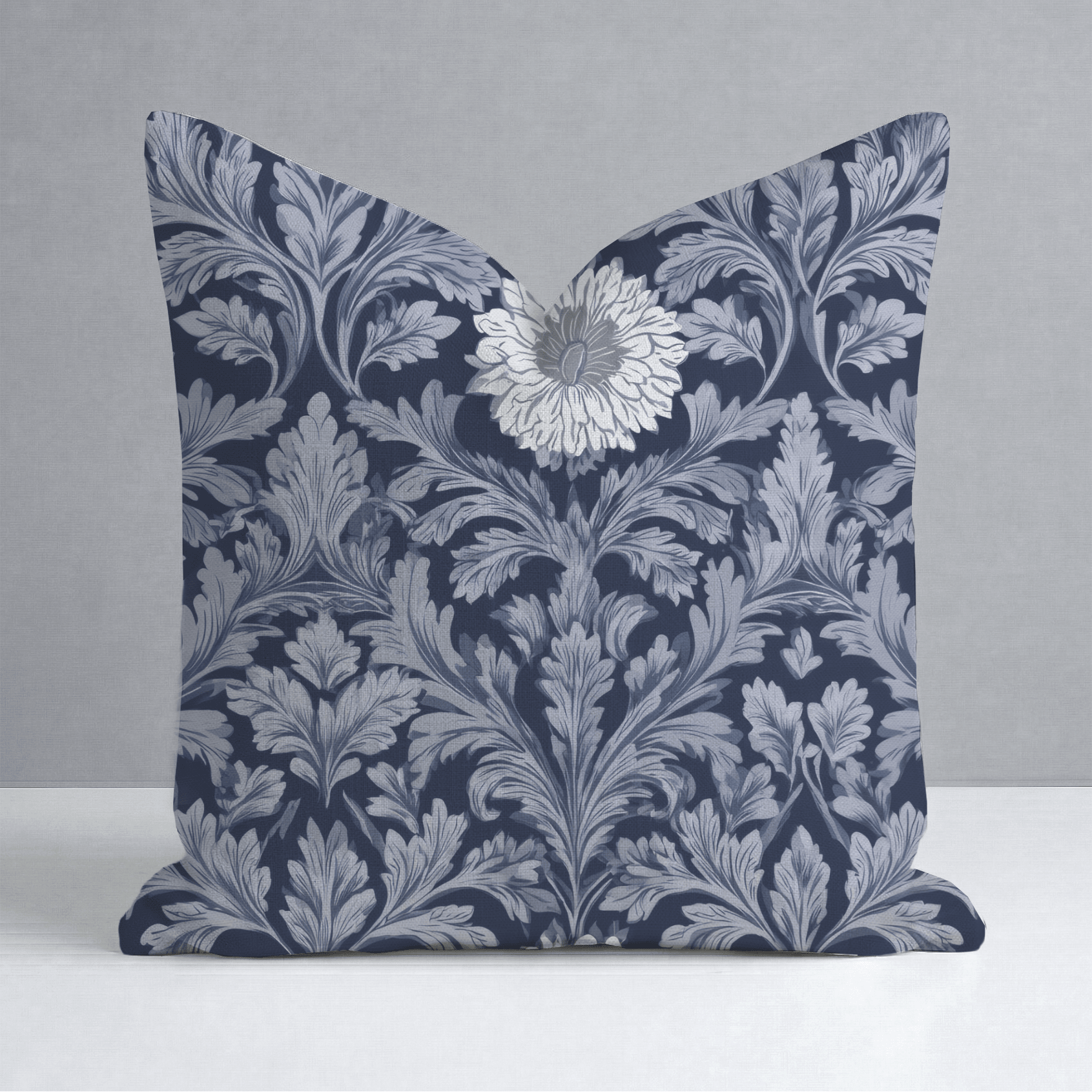 Elderberry Shadow Throw Pillow - Lemon Park