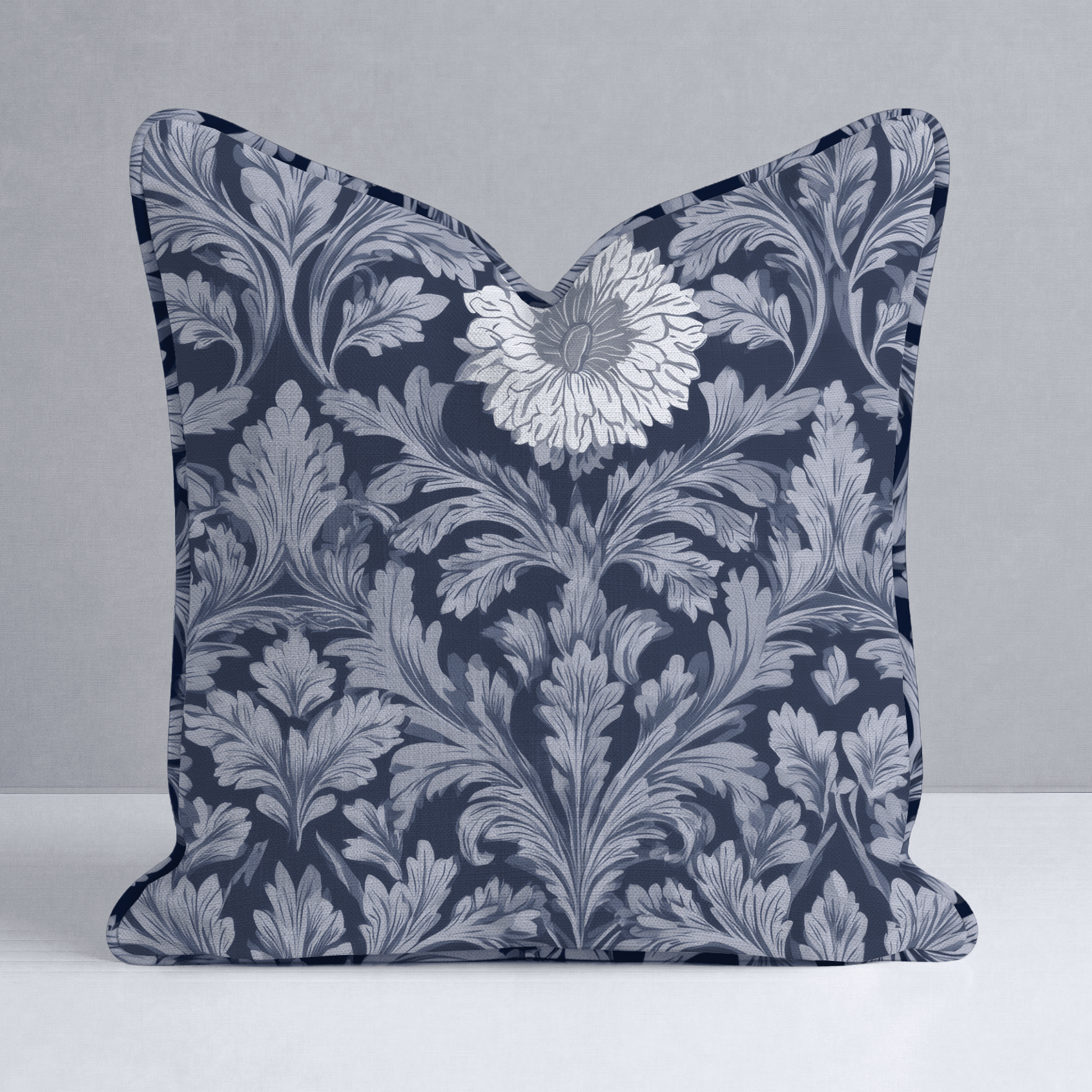 Elderberry Shadow Throw Pillow - Lemon Park