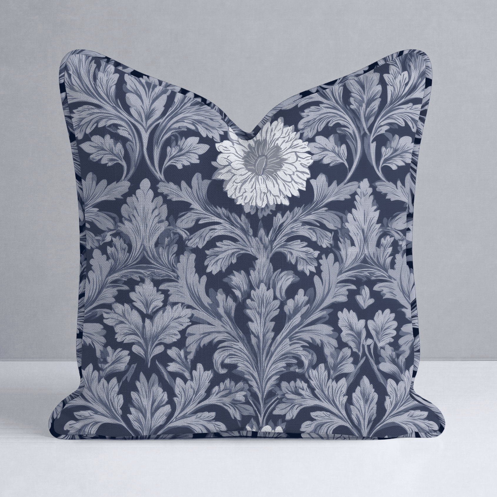 Elderberry Shadow Throw Pillow - Lemon Park