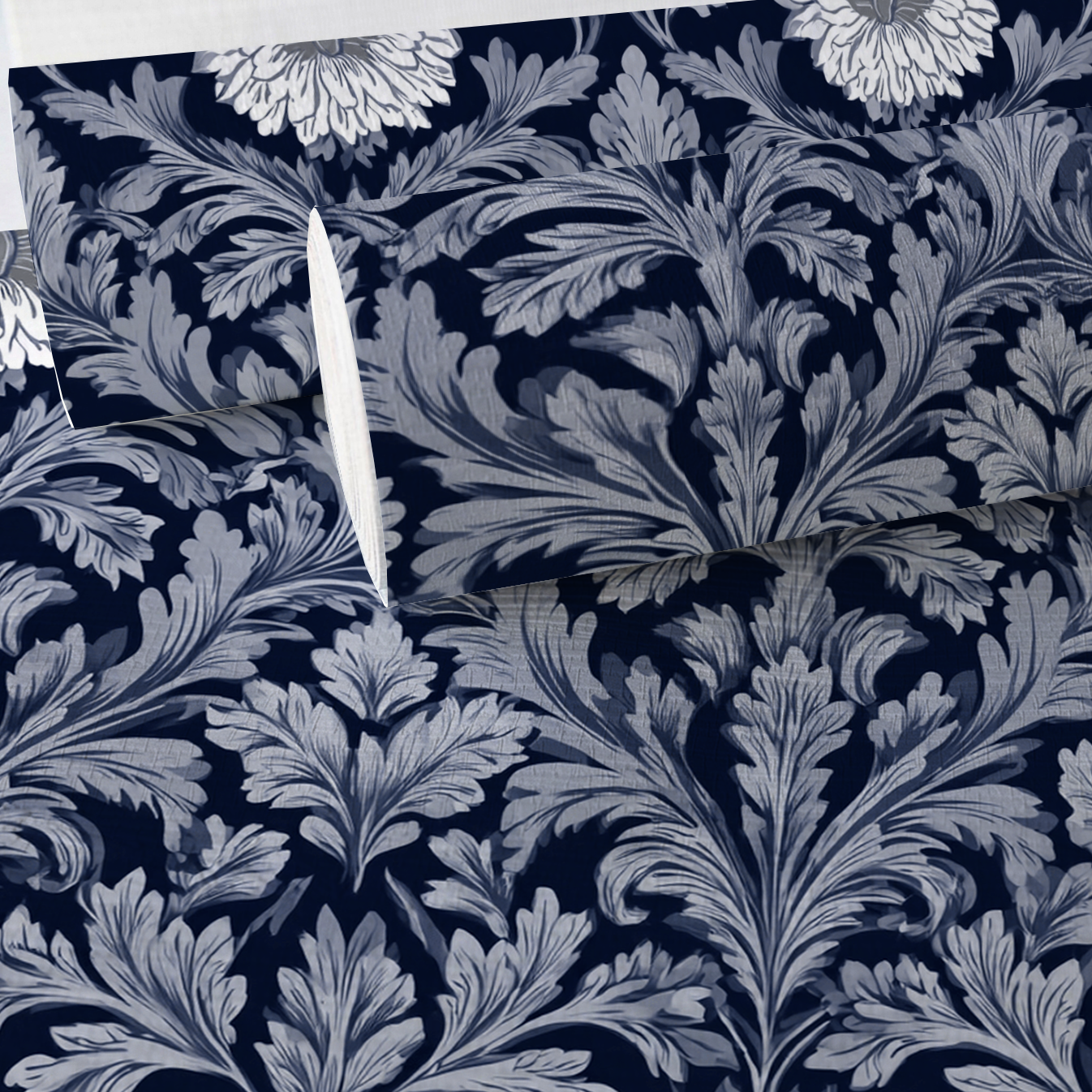 Elderberry Shadow Faux Grasscloth Wallpaper