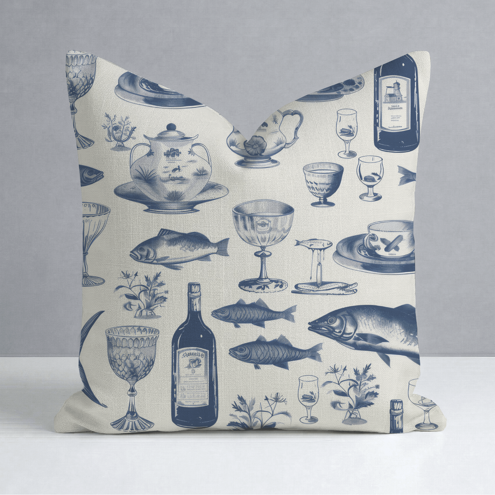 Eleanor's Elegance Throw Pillow - Lemon Park