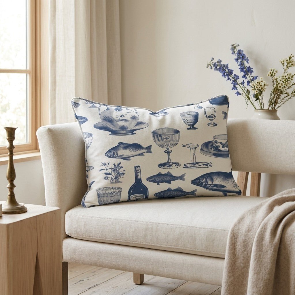 Eleanor's Elegance Throw Pillow - Lemon Park